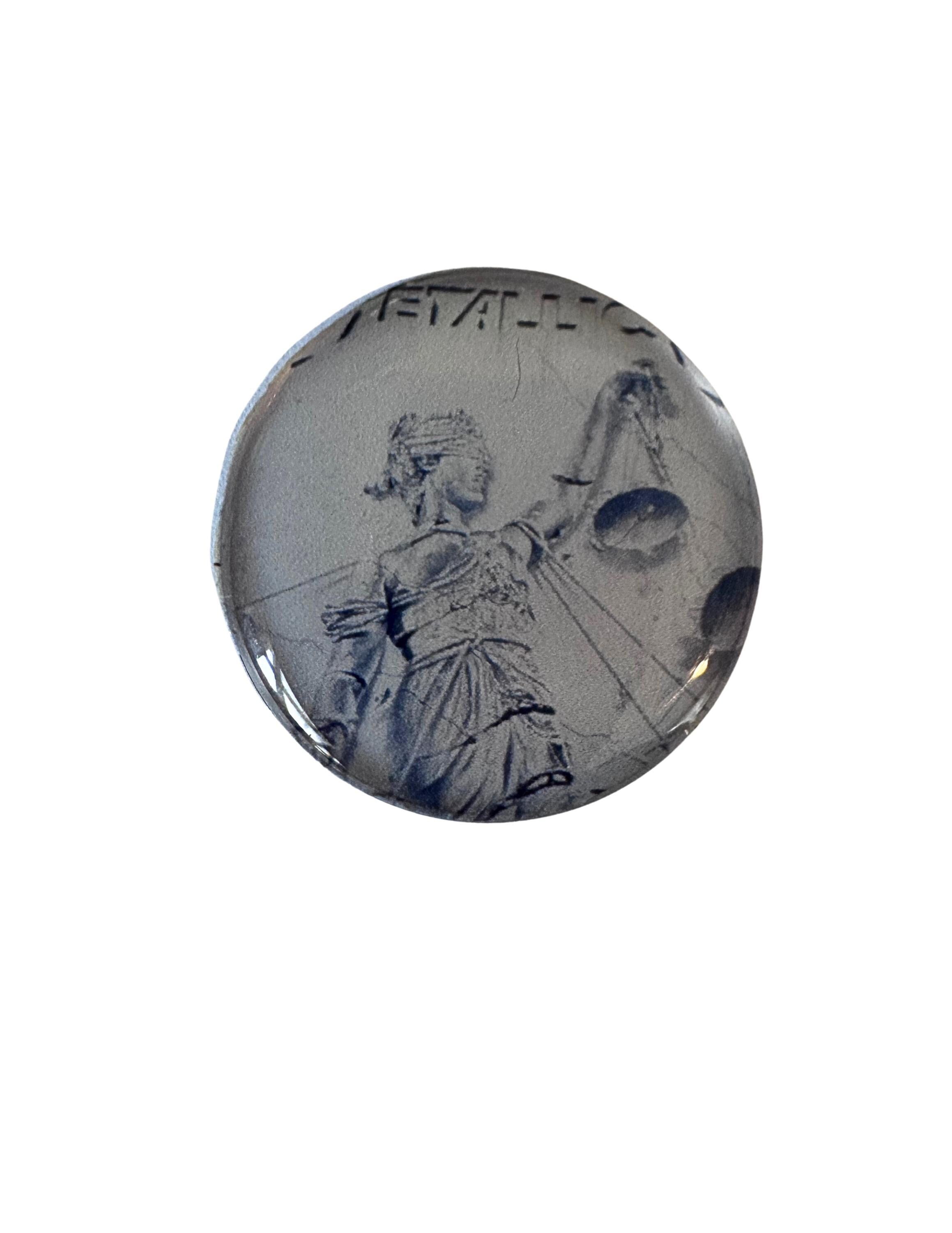 Metallica Golf Ball Marker Magnetic Golf Accessory Unique Music Fan and Golfer Gift