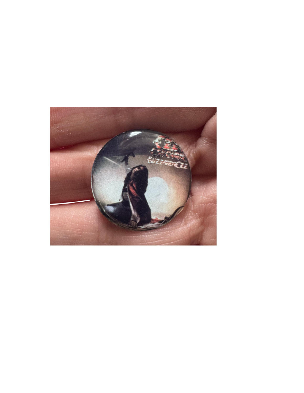 Ozzy Osbourne Golf Ball Marker Magnetic Golf Accessory Unique Music Fan and Golfer Gift