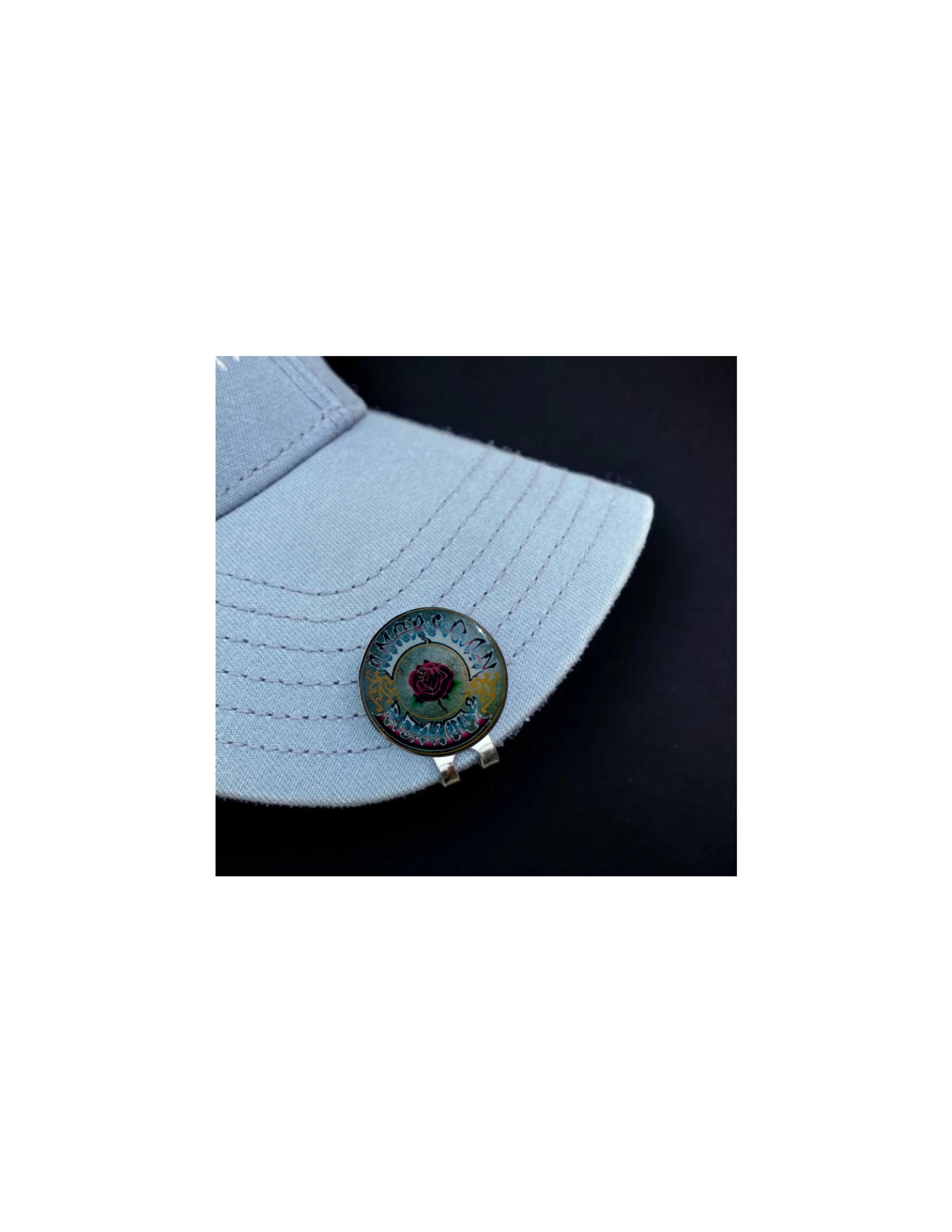 Grateful Dead Golf Ball Marker Magnetic Golf Accessory Unique Deadhead and Golfer Gift