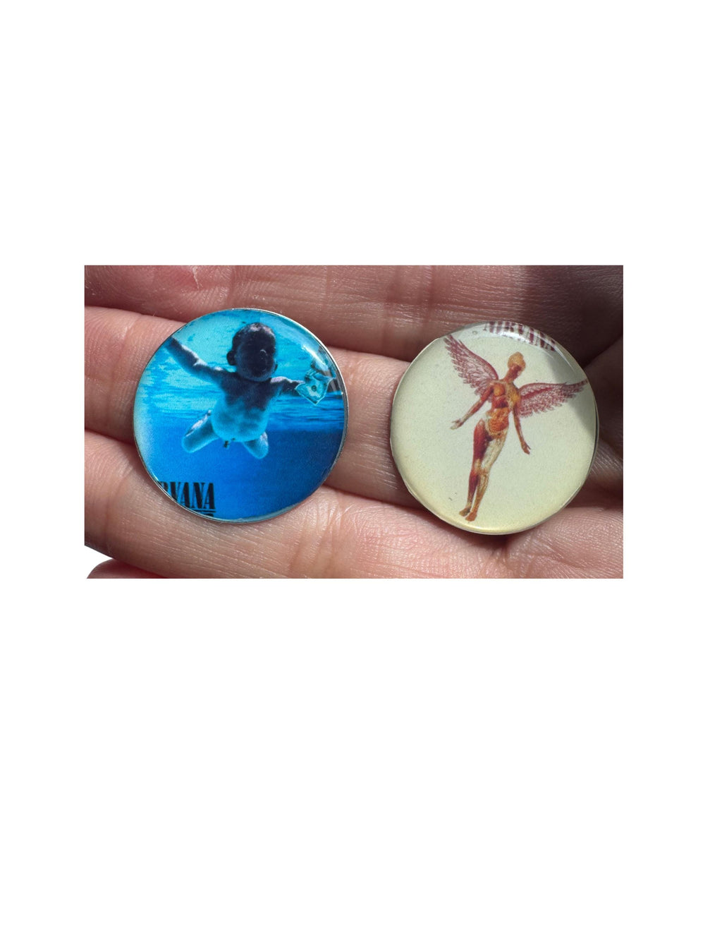 Nirvana Golf Ball Marker Magnetic Golf Accessory Unique Music Fan and Golfer Gift