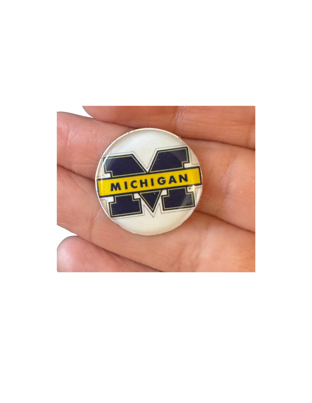 Michigan State Wolverines Golf Ball Marker, Magnetic Accessory, Football Fan Golfer Gift