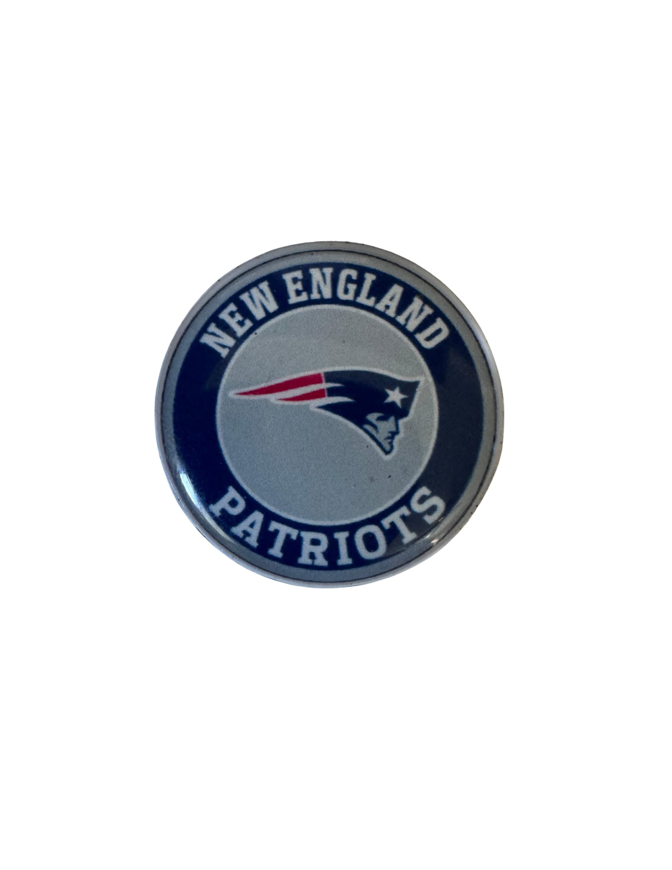 New England Patriots Golf Ball Marker, Magnetic Accessory, Football Fan Golfer Gift