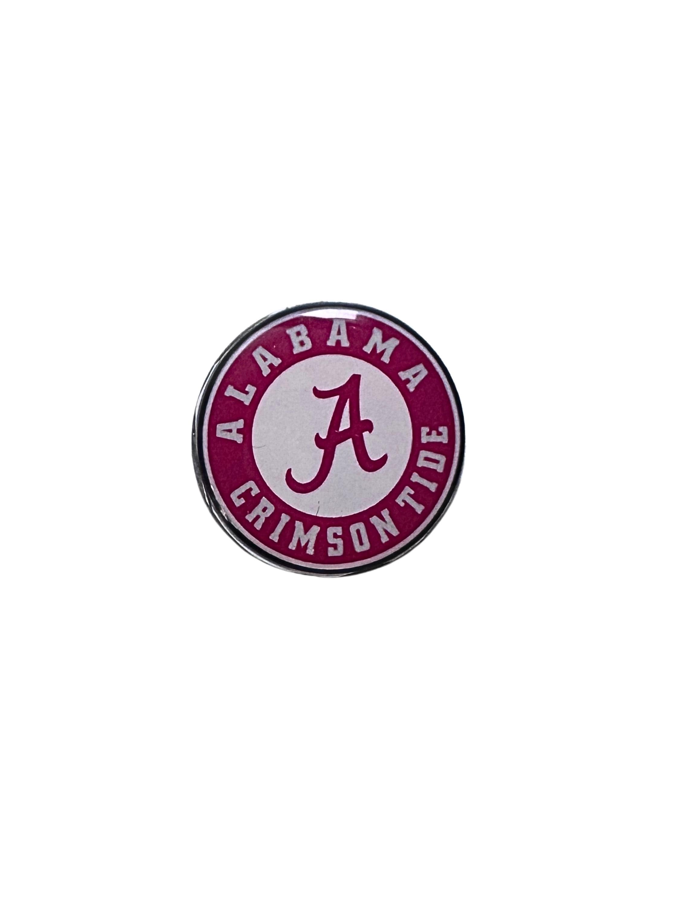 Alabama Crimson Tide Golf Ball Marker, Magnetic Accessory, Football Fan Golfer Gift