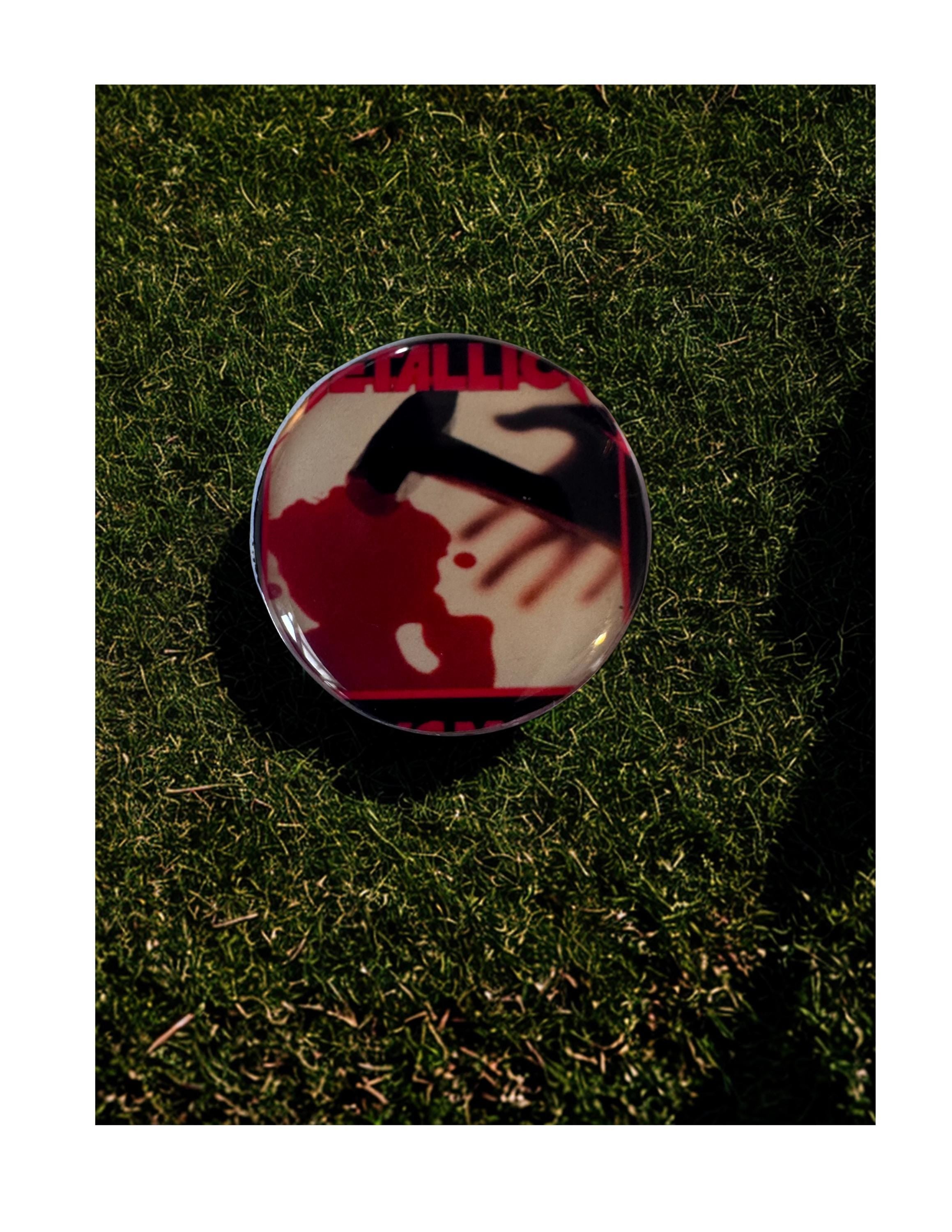 Metallica Golf Ball Marker Magnetic Golf Accessory Unique Music Fan and Golfer Gift
