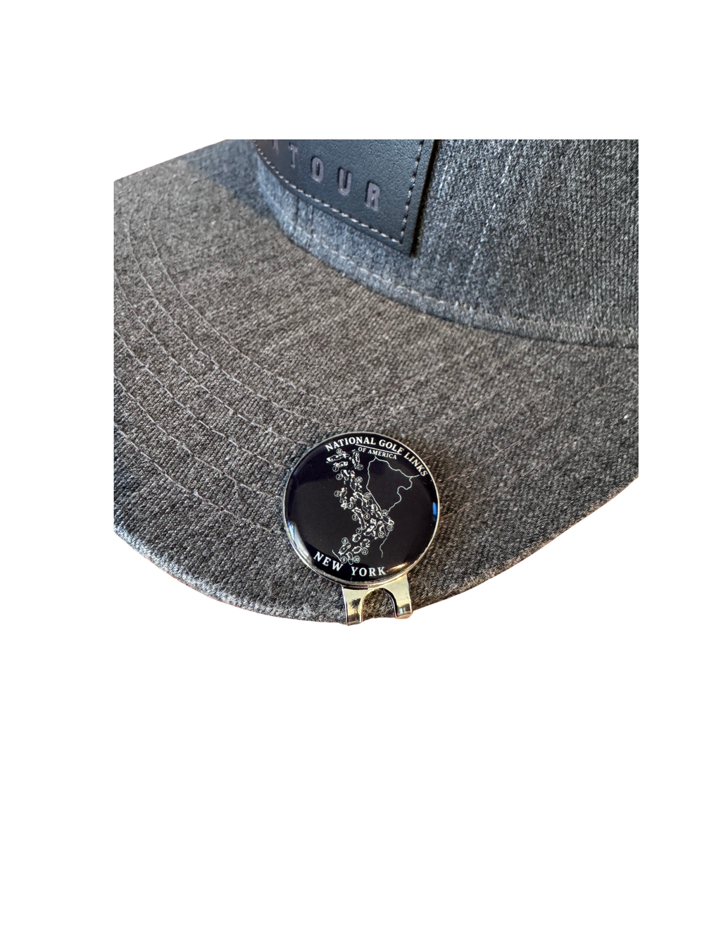 National Golf Links of America Golf Ball Marker – New York | Magnetic Golf Marker | Historic Course Map | Golf Gift | Bucket List Course