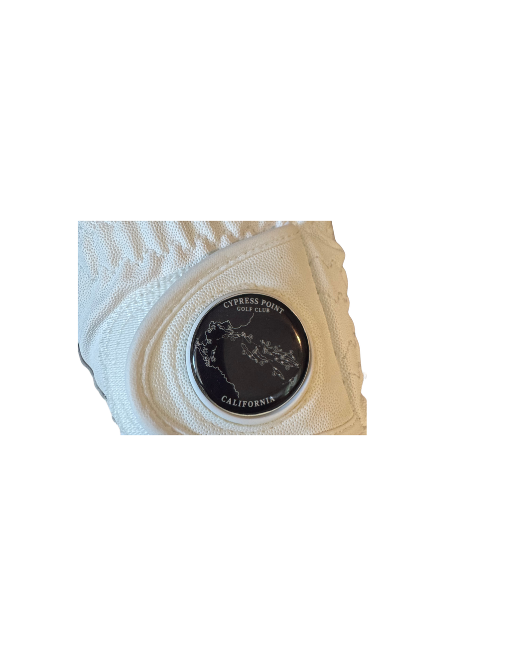 Cypress Point Golf Club Golf Ball Marker – California | Magnetic Golf Marker | Legendary Course Map | Golf Gift | Pebble Beach