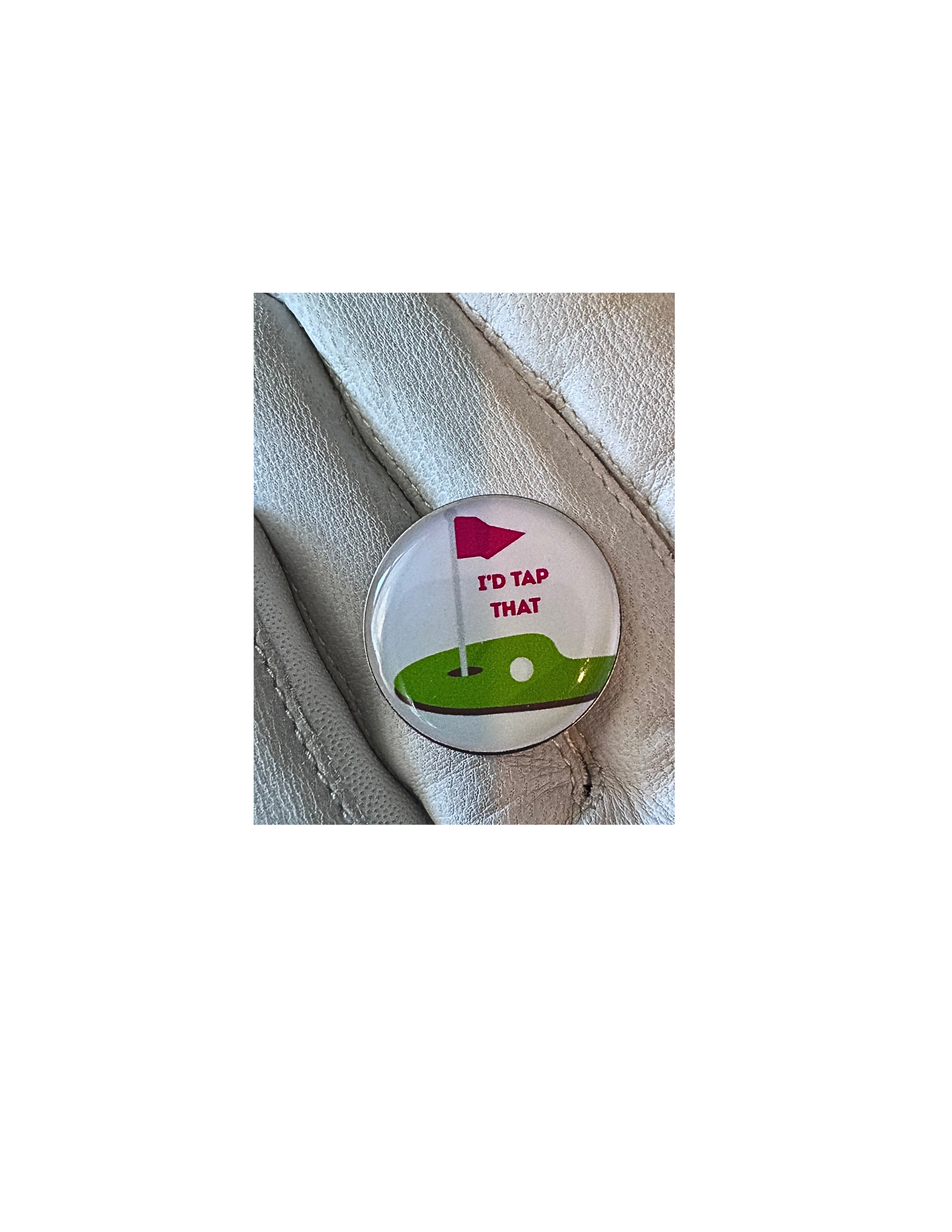 I'd Tap That Funny Golf Ball Marker | Magnetic Golf Marker | Golf Gift for Him | Golfer Humor | Golf Ball Marker | Bachelor Party Gift