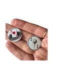 Lucky Ace Golf Ball Markers, Magnetic Golf Ball Marker, Poker Fan Golf Gift