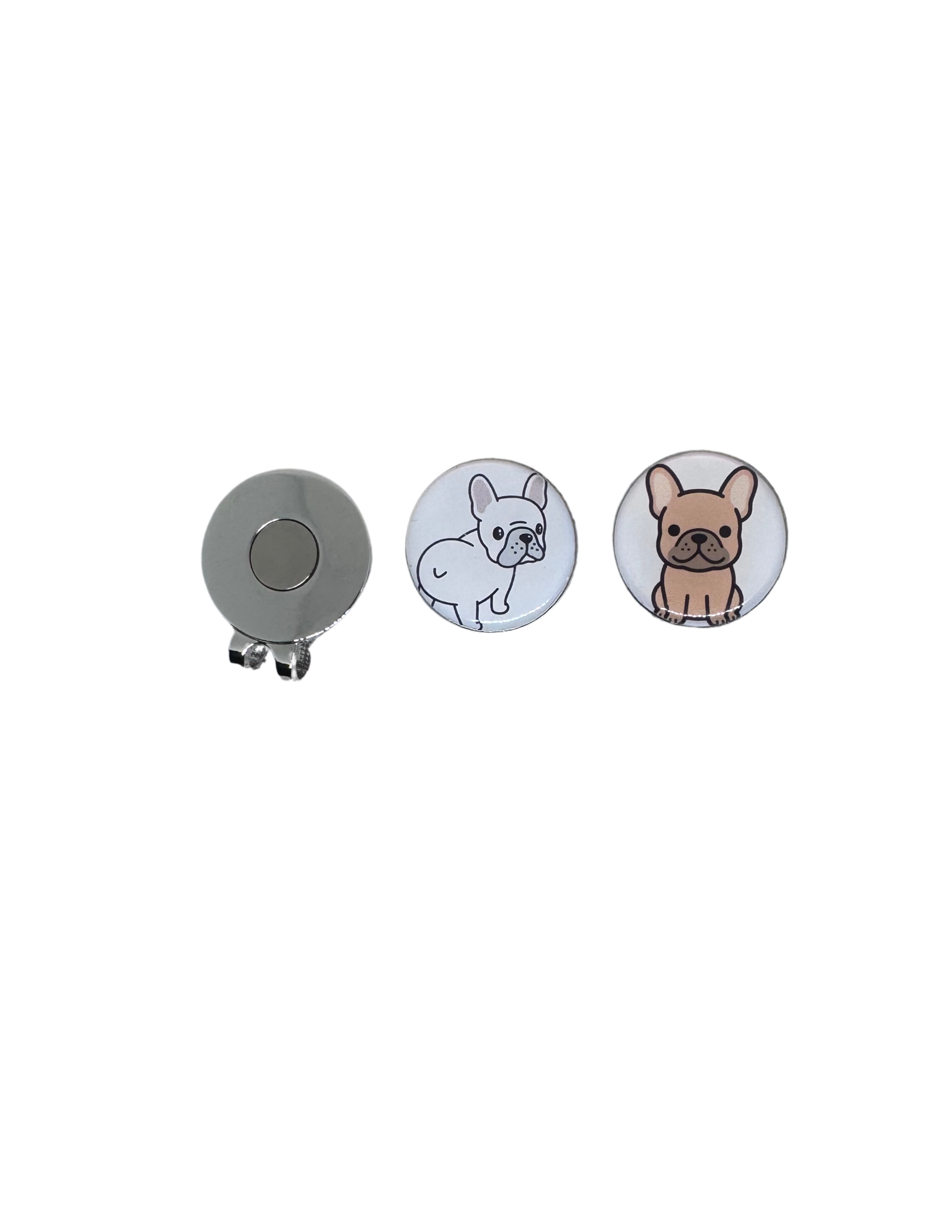 French Bulldog Golf Ball Marker | Magnetic Golf Marker | Frenchie Golf Gift | Dog Lover Golf Accessory
