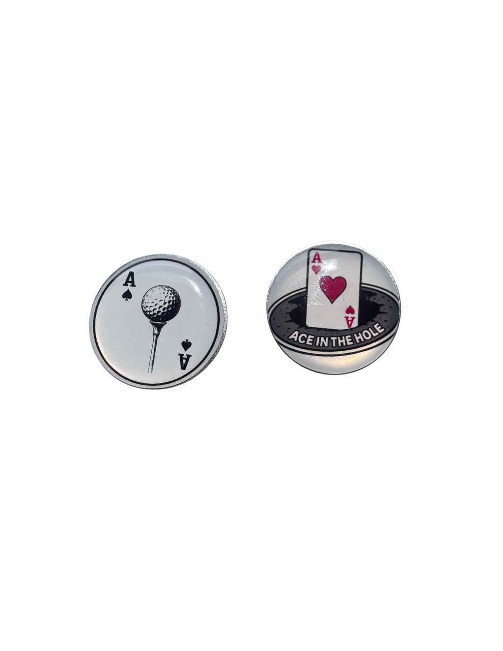 Lucky Ace Golf Ball Markers, Magnetic Golf Ball Marker, Poker Fan Golf Gift