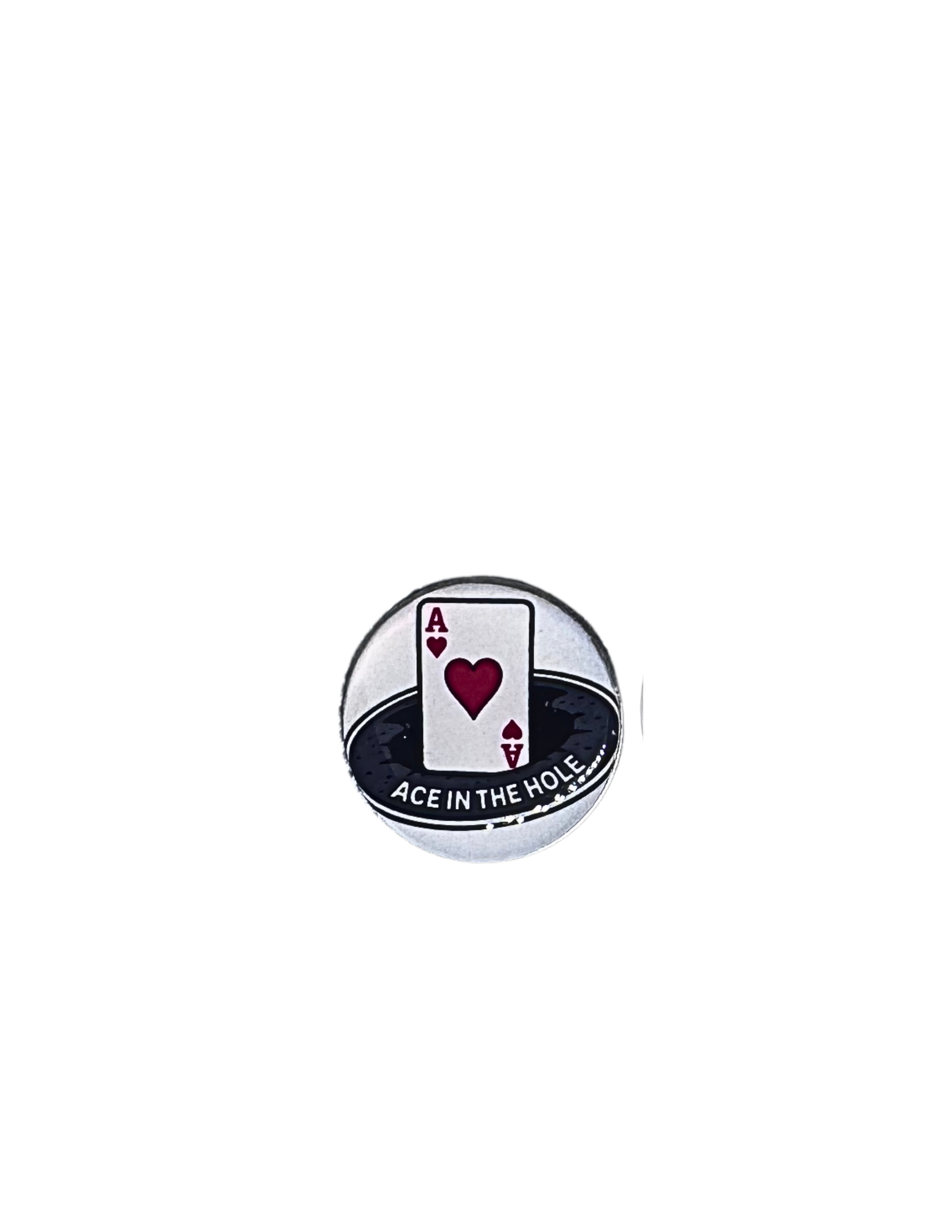 Lucky Ace Magnetic Golf Ball Markers, Poker Fan Golf Gift