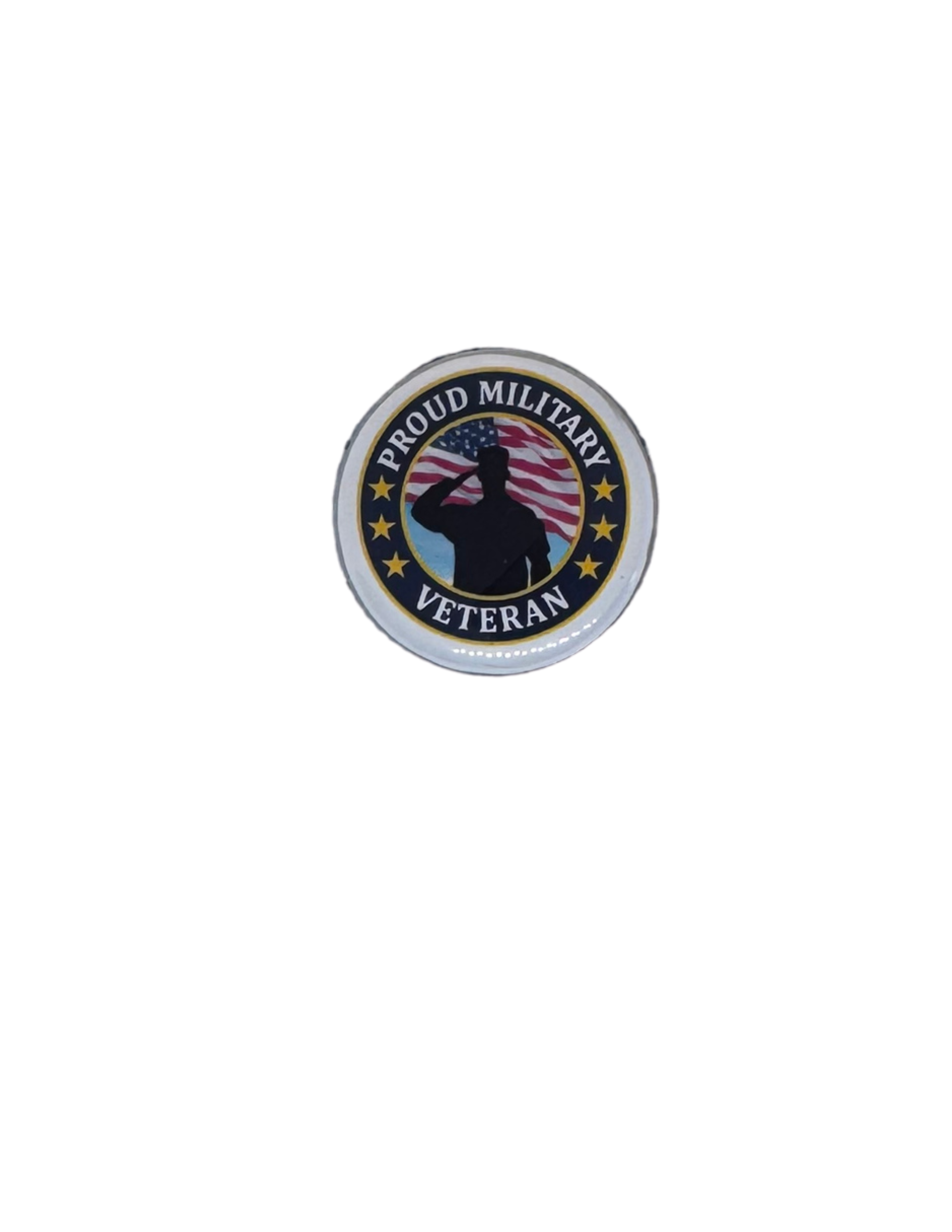 Military-Inspired Magnetic Golf Ball Marker – Golf Gift for Service Members & Veterans