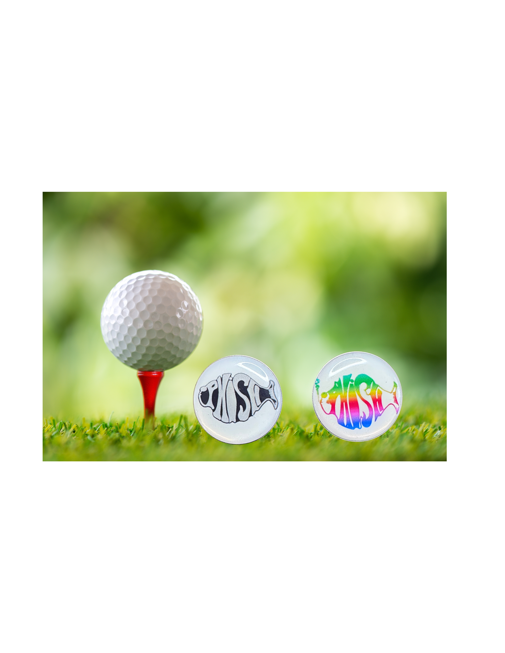 Phish-Inspired Magnetic Golf Ball Markers | Handmade Golf Gift for Phish Fans