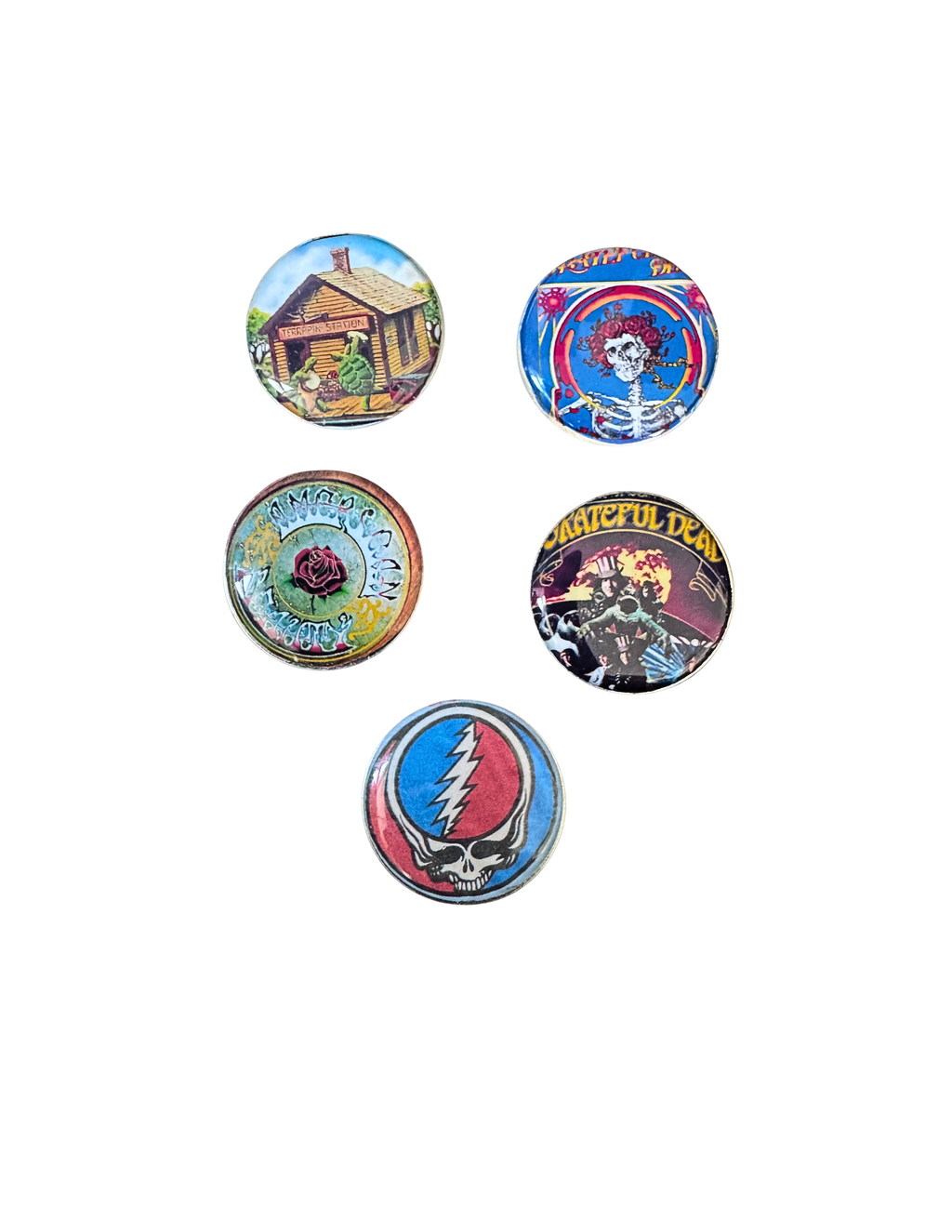 Grateful Dead Magnetic Golf Ball Marker – Dead Head Golf Gift