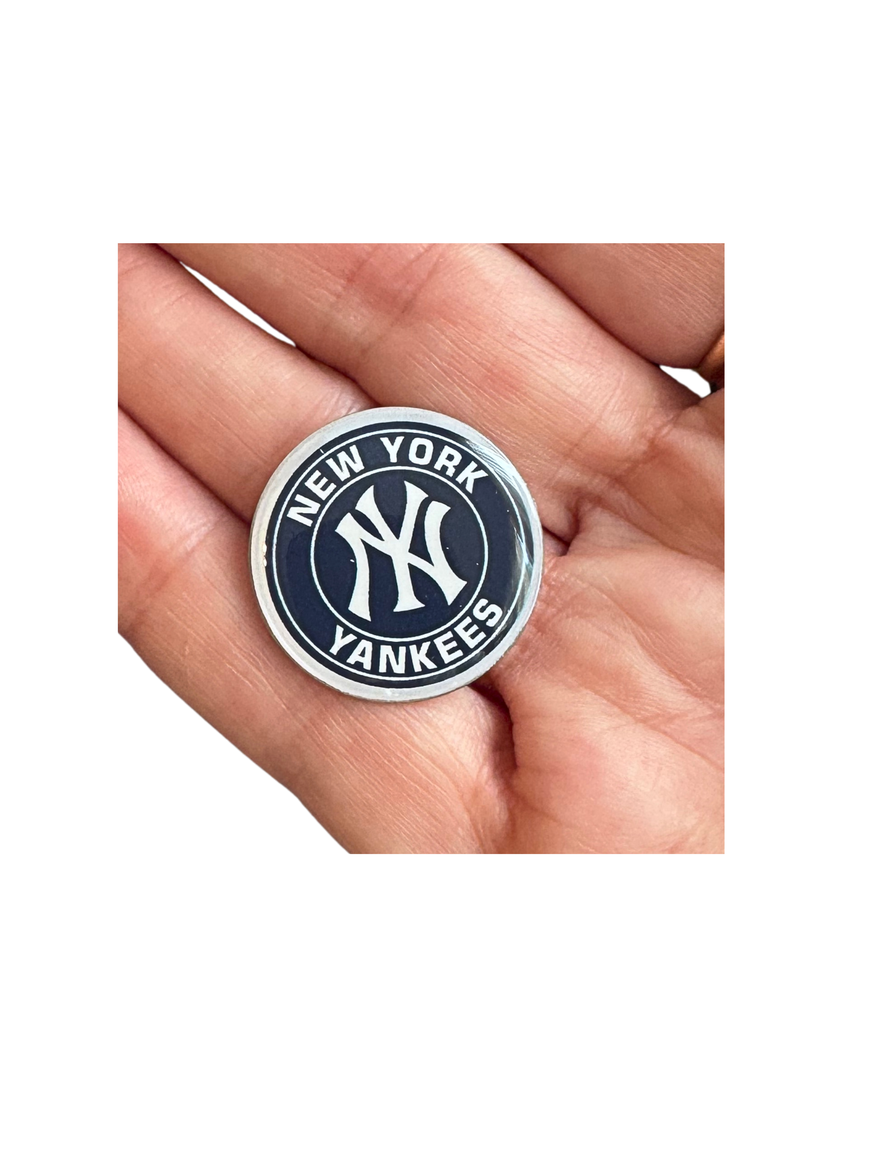 New York Yankees-Inspired Magnetic Golf Ball Marker | Handmade Golf Gift for Yankees Baseball Fans