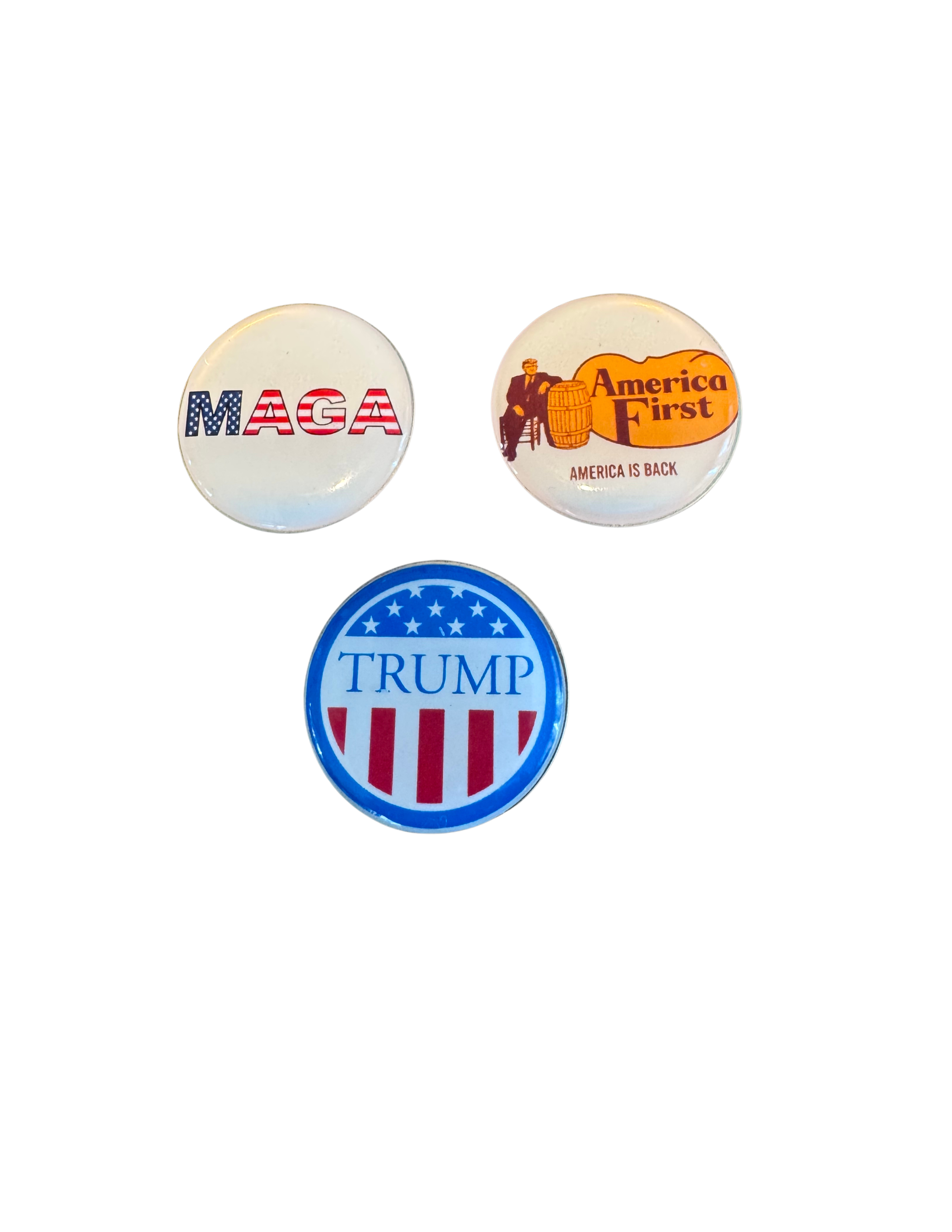 Patriotic-Inspired Magnetic Golf Ball Marker – Handmade Golf Gift for Patriotic Golfers