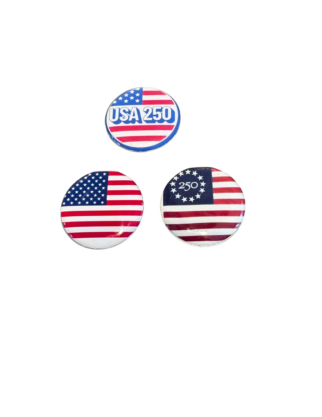 USA 250th Anniversary Magnetic Golf Ball Marker – Handmade Patriotic Golf Gift