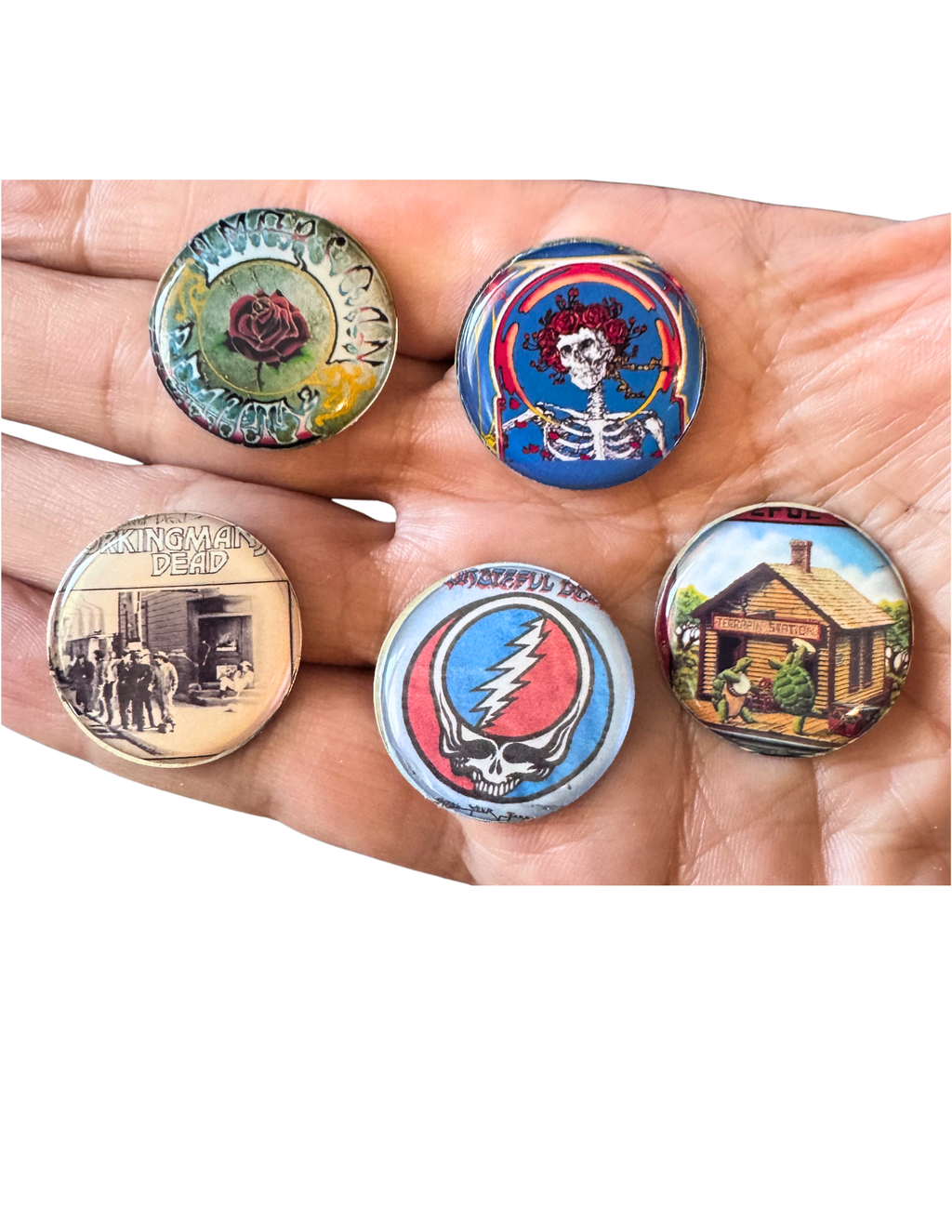Grateful Dead Magnetic Golf Ball Marker – Dead Head Golf Gift