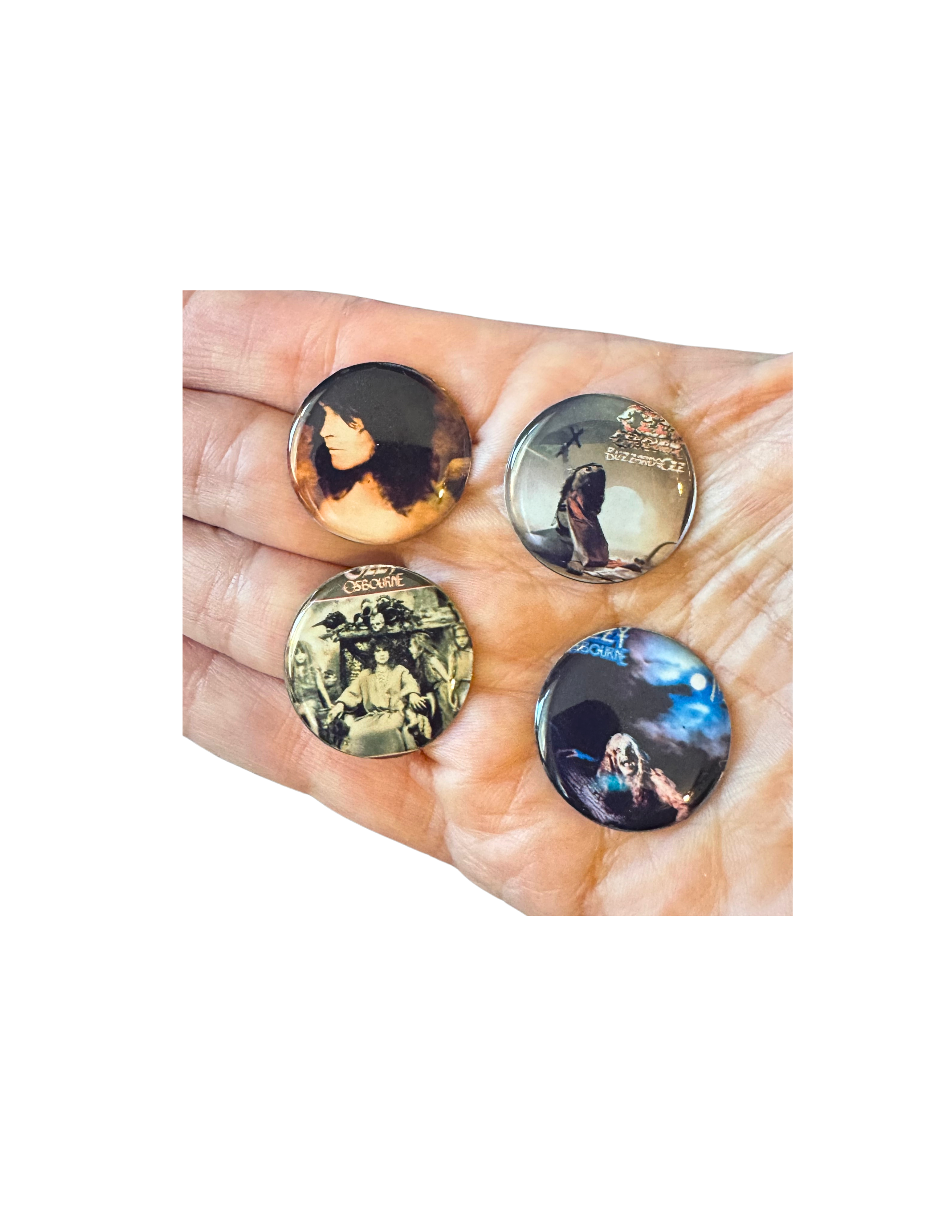 Ozzy Osbourne-Inspired Magnetic Golf Ball Marker – Handmade Golf Gift for Heavy Metal Fans