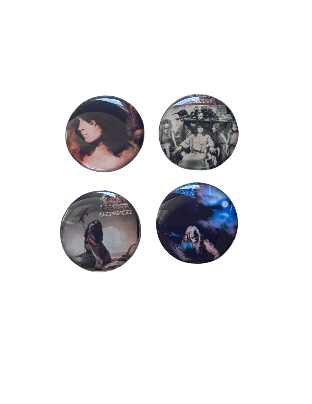 Ozzy Osbourne-Inspired Magnetic Golf Ball Marker – Handmade Golf Gift for Heavy Metal Fans