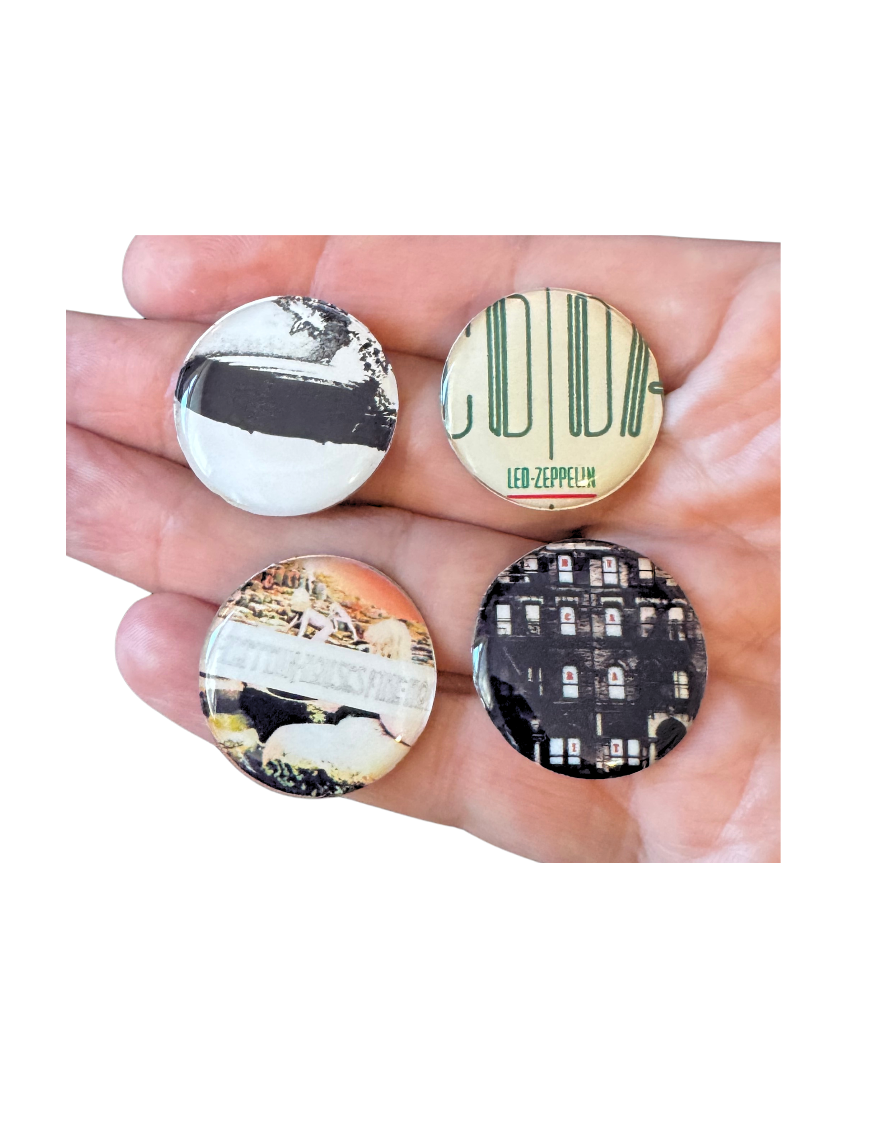Led Zeppelin-Inspired Magnetic Golf Ball Marker | Handmade Golf Gift for Classic Rock Fans