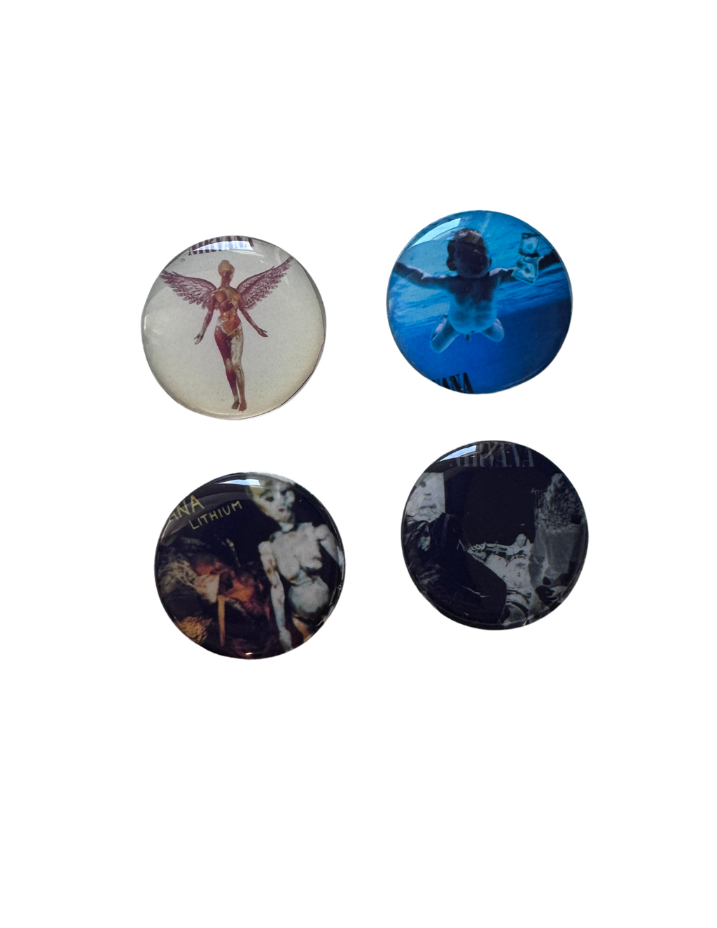 Nirvana Golf Ball Marker Magnetic Golf Accessory Unique Music Fan and Golfer Gift