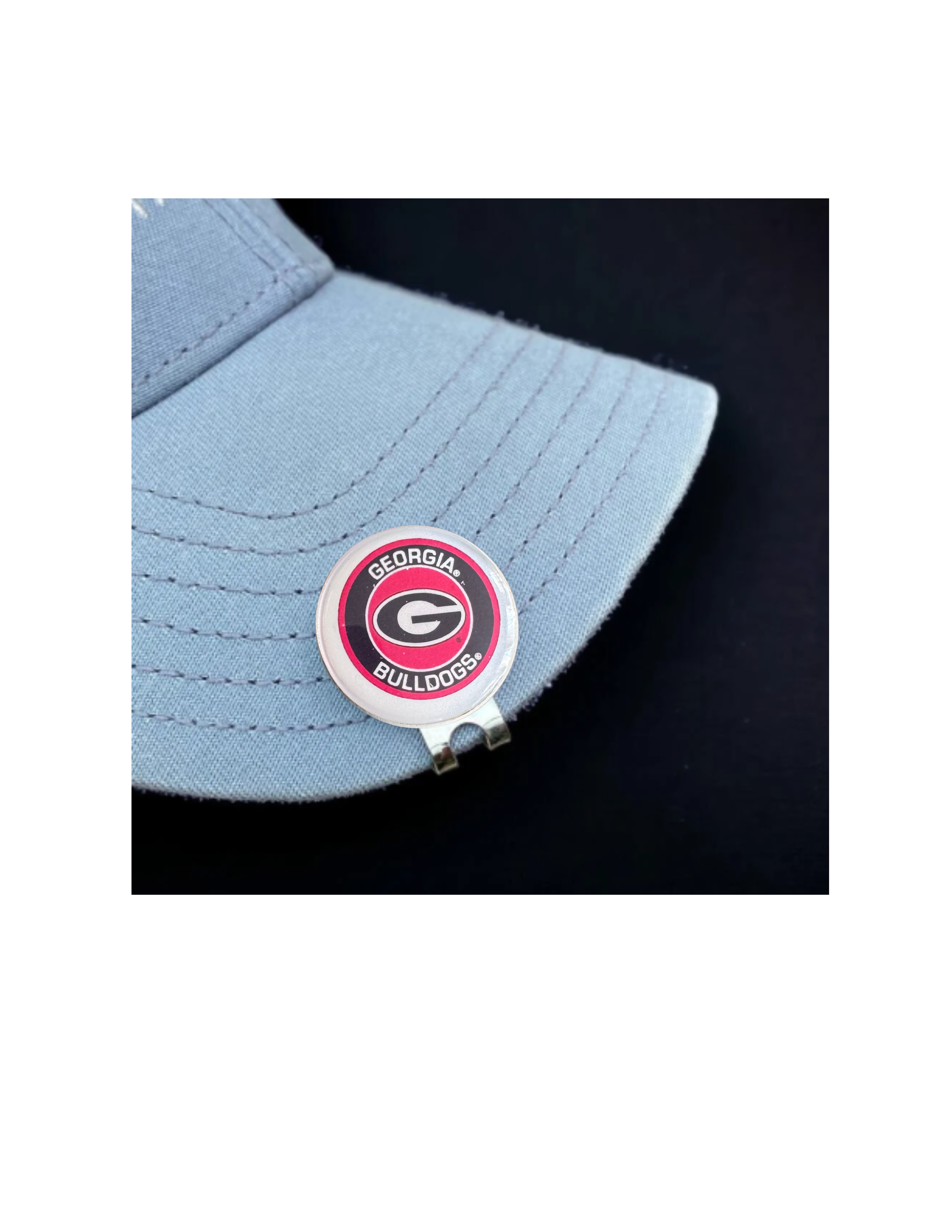 College Football Teams Golf Ball Markers, Magnetic for Hat Clip, Football Fan Golfer Gift