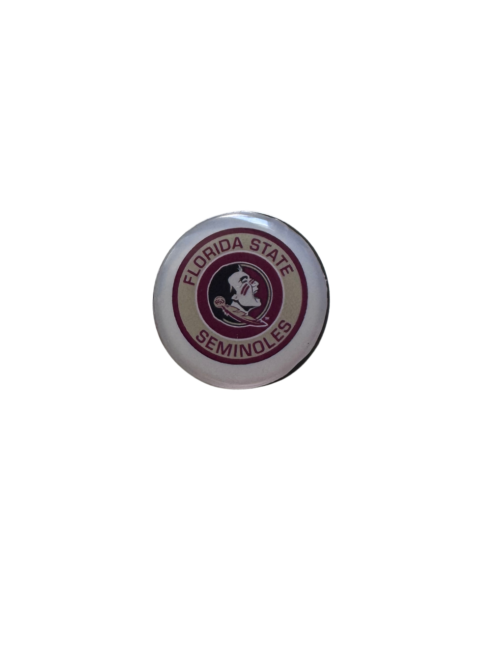 Florida State Seminoles Golf Ball Marker, Magnetic Accessory, Football Fan Golfer Gift