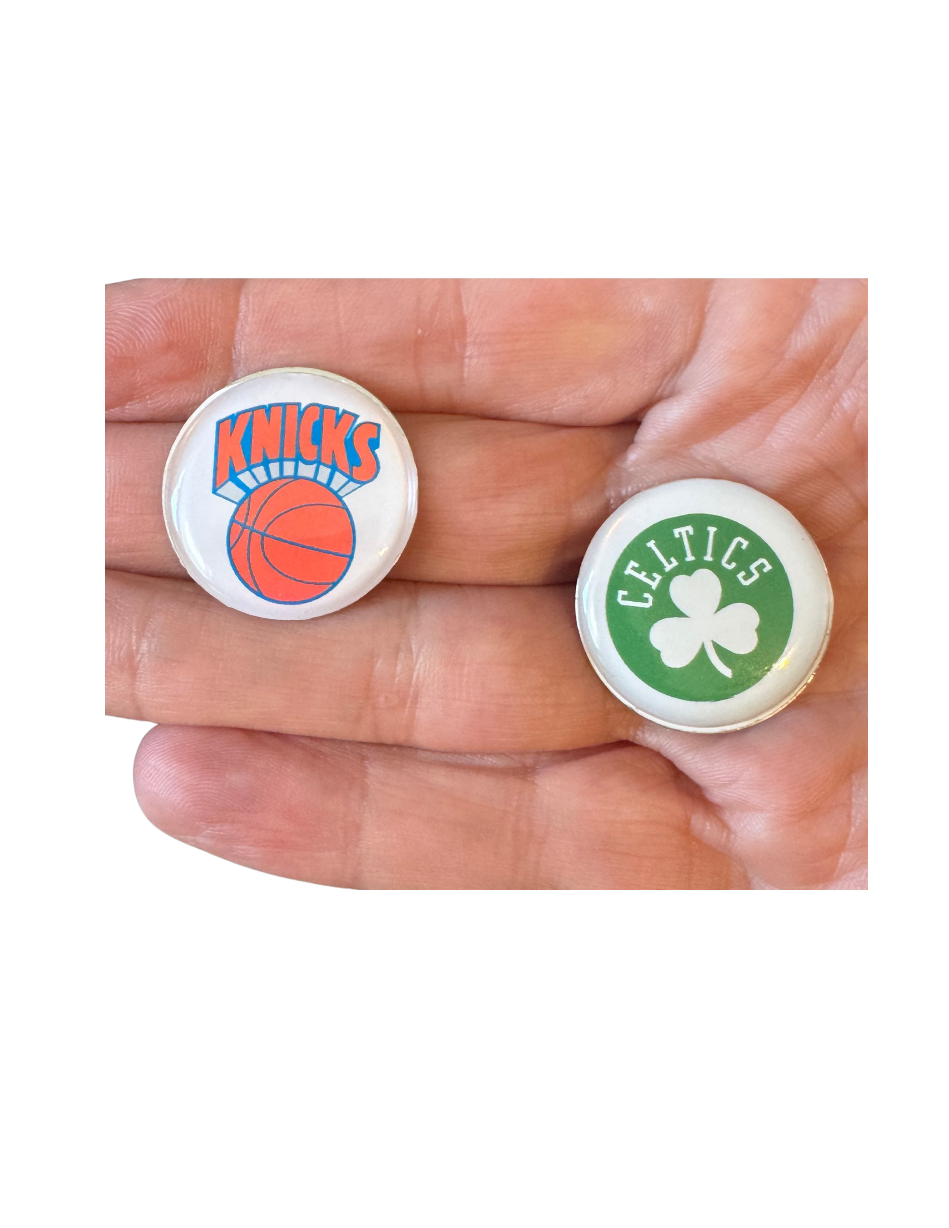 Pro Basketball Golf Ball Marker – Choose Knicks or Celtics