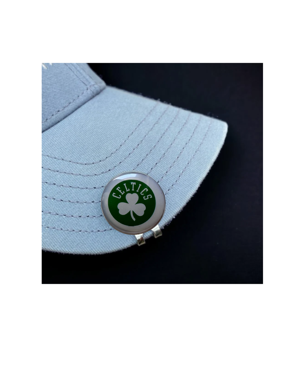 Pro Basketball Golf Ball Marker – Choose Knicks or Celtics