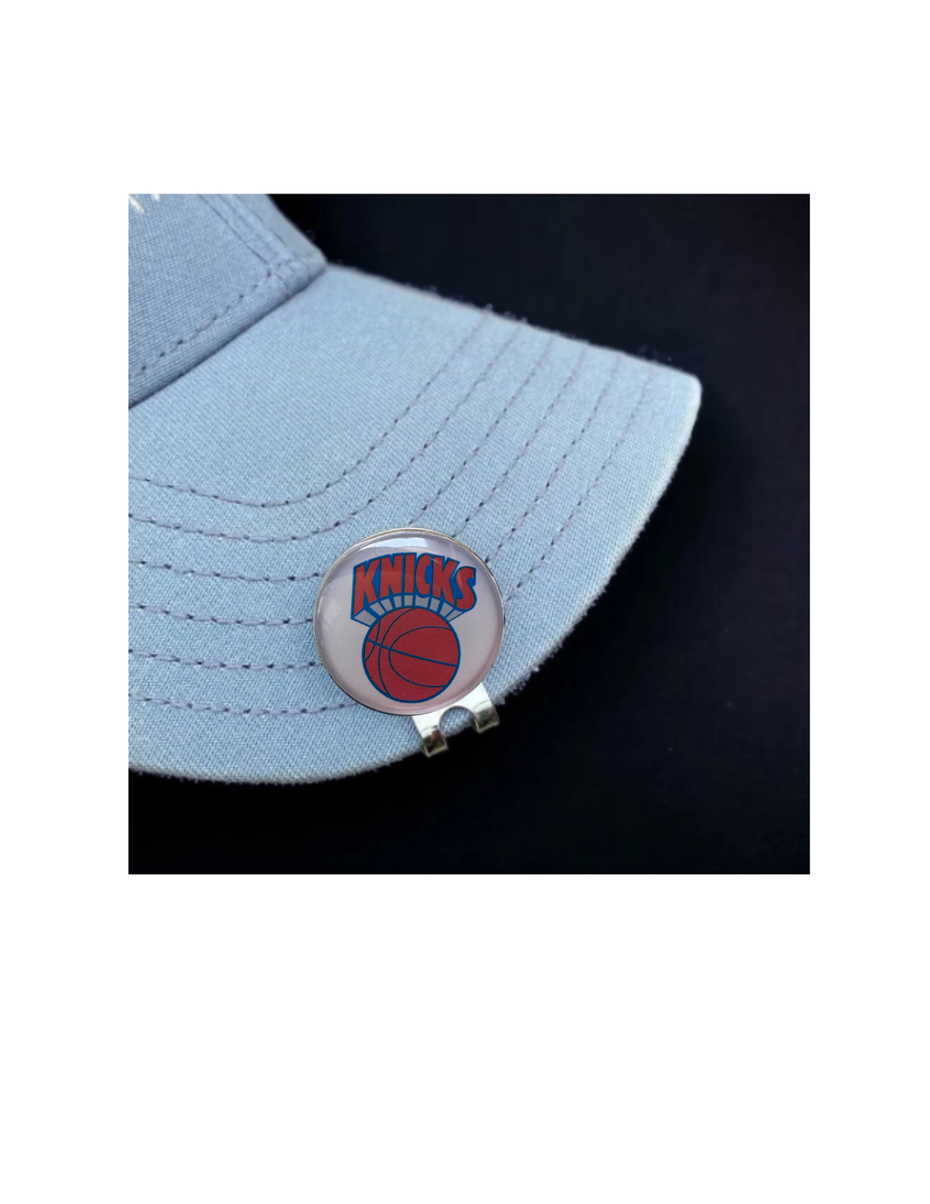 Pro Basketball Golf Ball Marker – Choose Knicks or Celtics