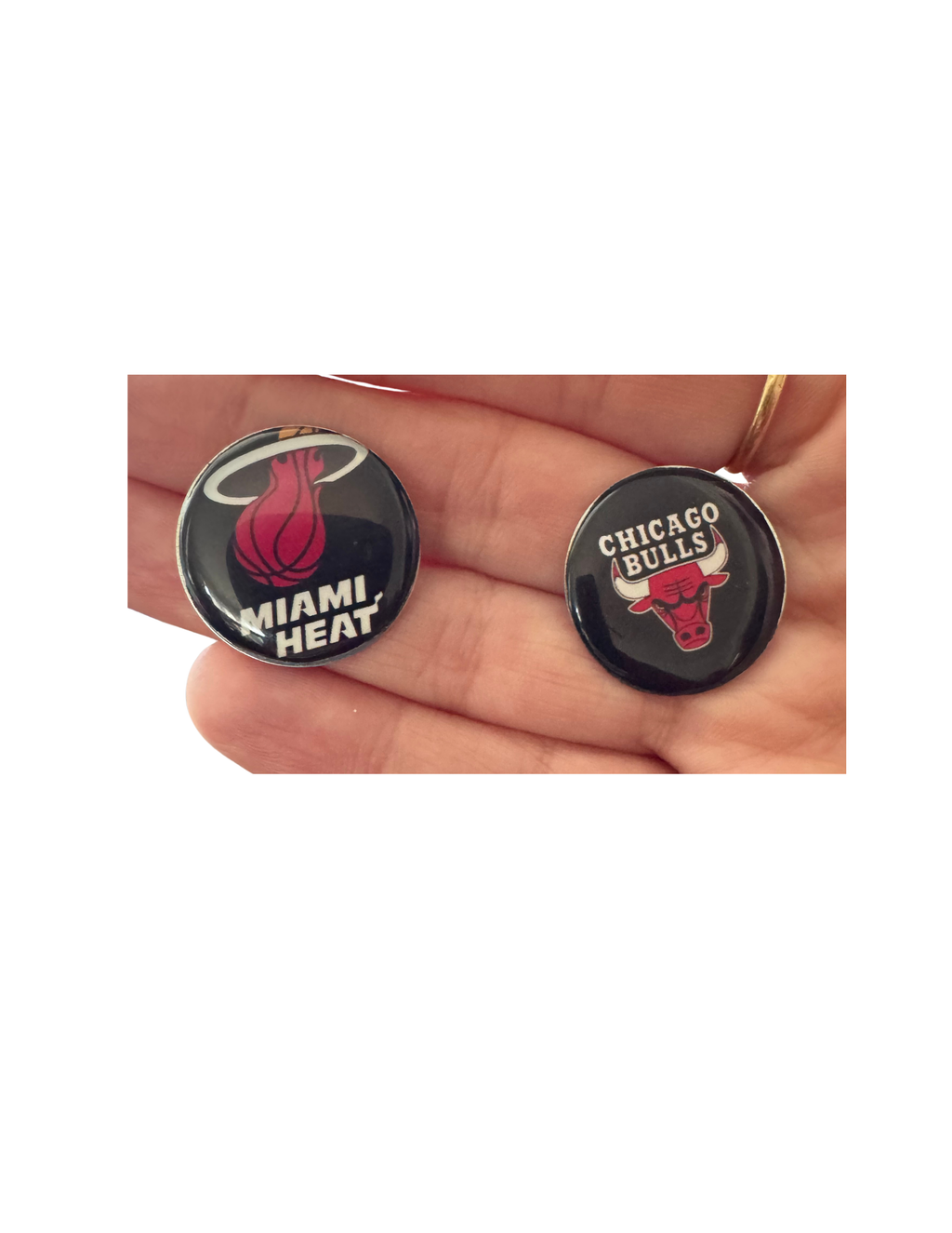 NBA Teams Golf Ball Marker Unique Football Fan Golf Gift Magnetic For Hat Clip