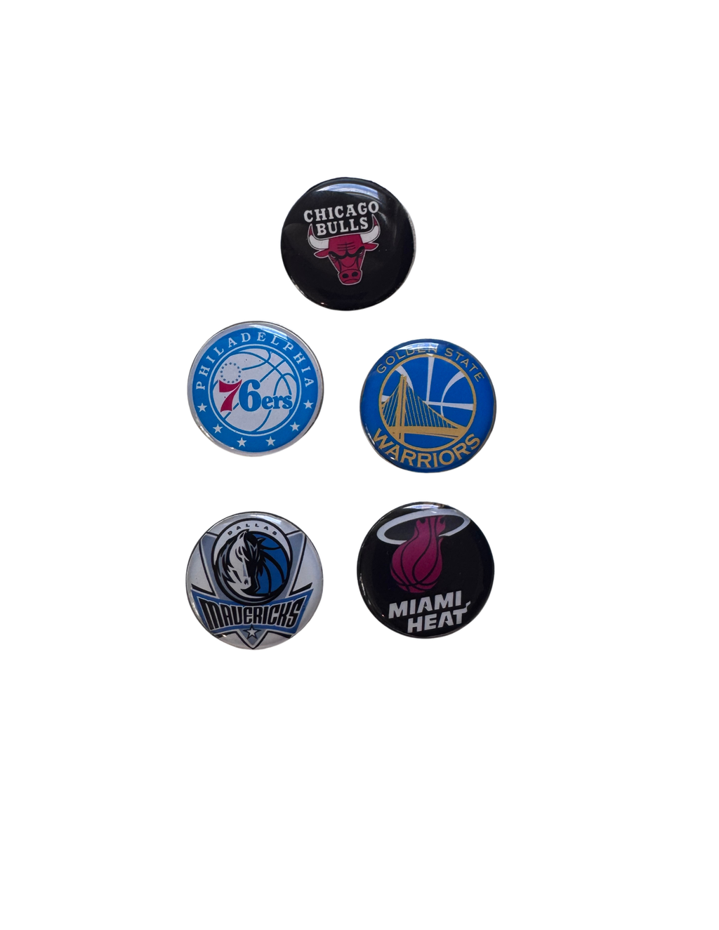 NBA Teams Golf Ball Marker Unique Football Fan Golf Gift Magnetic For Hat Clip