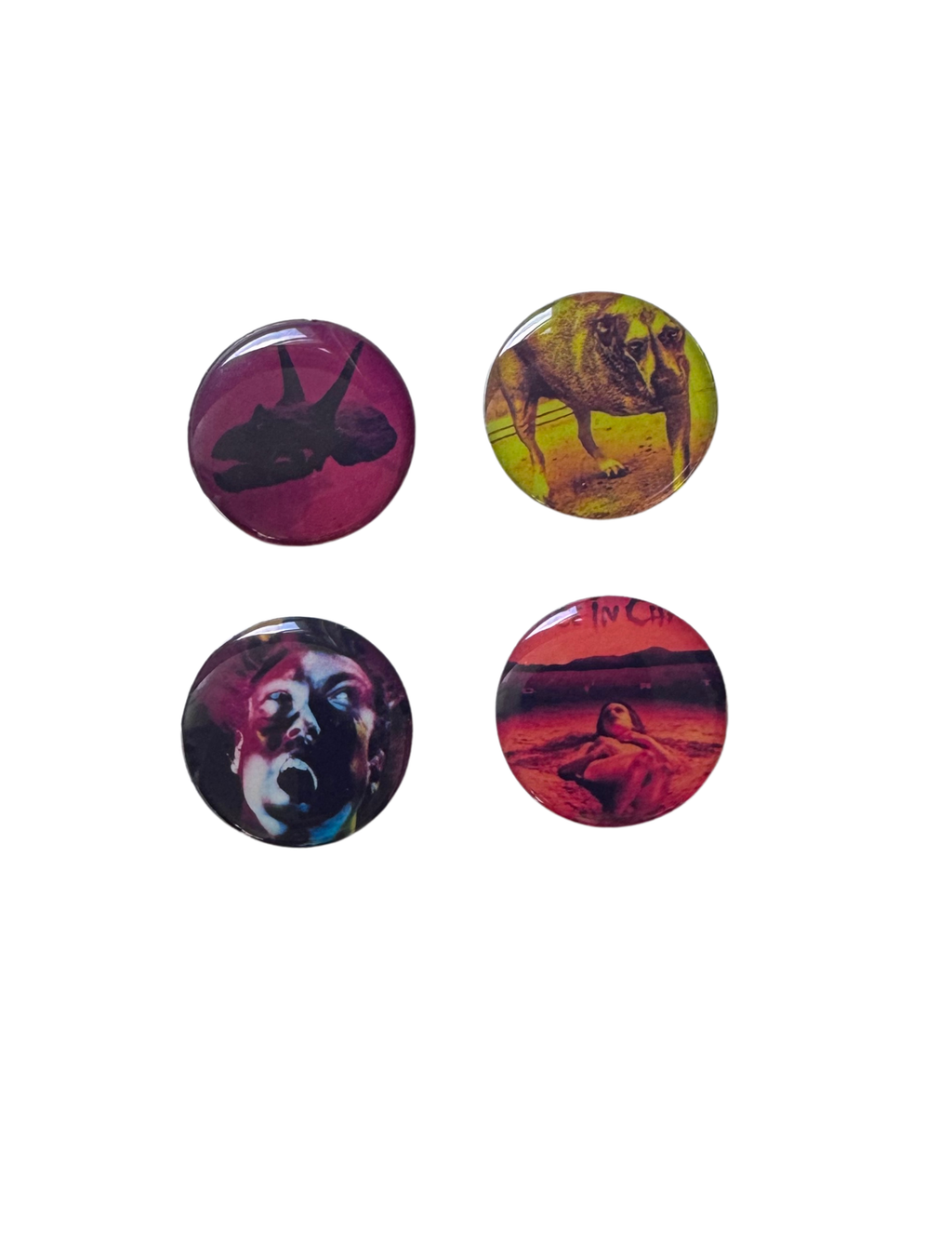 Alice in Chains Inspired Golf Ball Markers, Magnetic for Hat Clip, Unique Music Fan and Golfer Gift