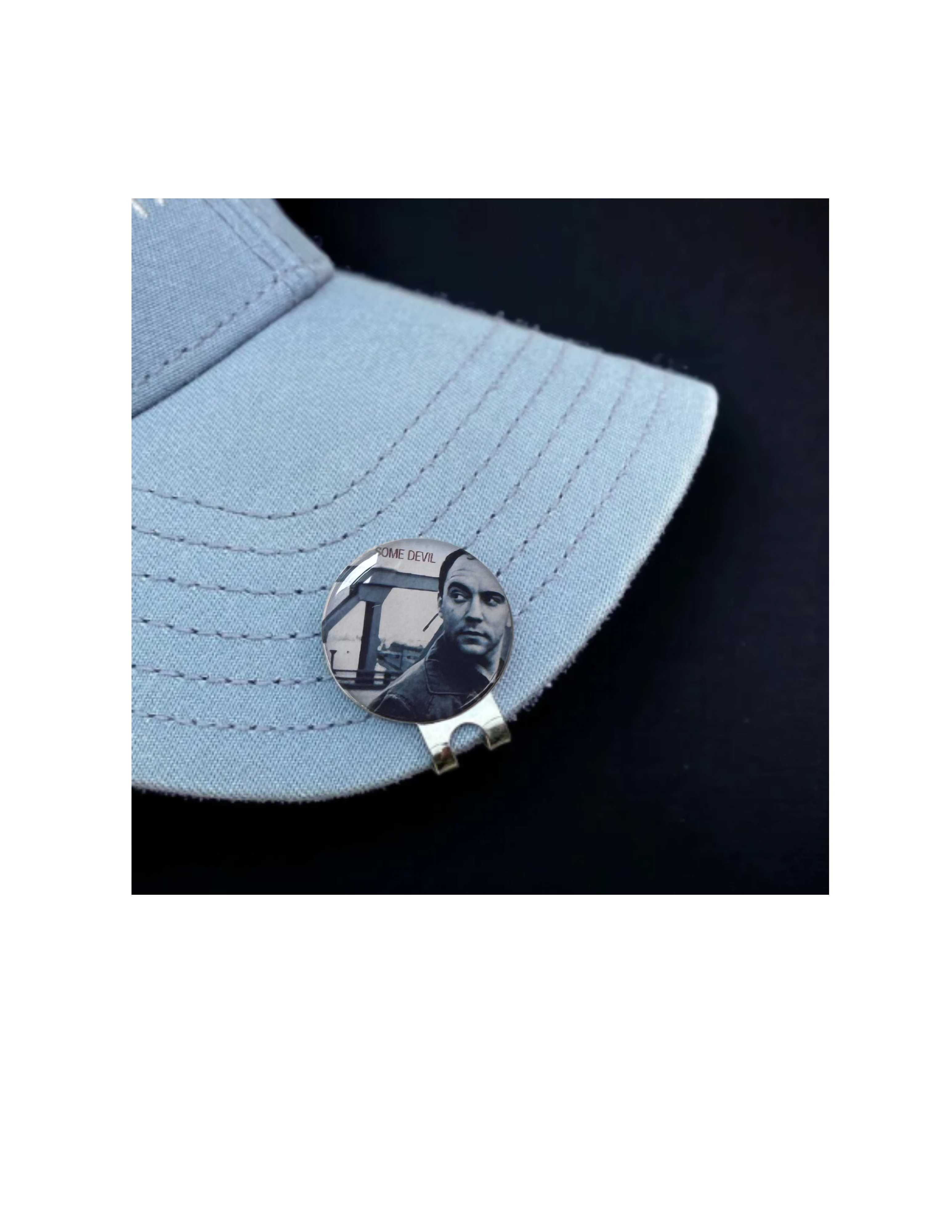 Dave Matthews DMB Album Art Golf Ball Markers, Magnetic Hat Clip Accessory