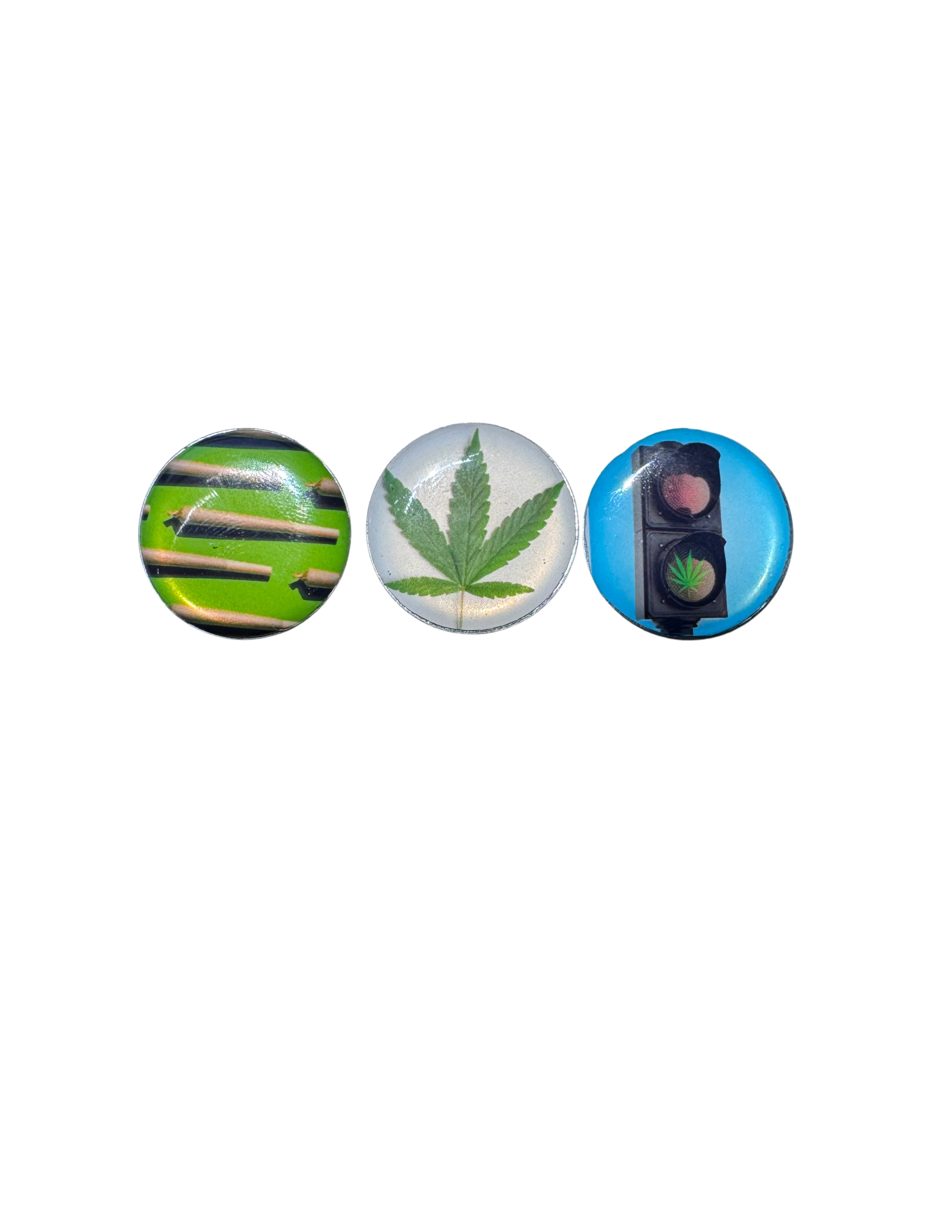 Smoker's Golf Ball Marker Weed Collection, Magnetic Hat Clip Accessory