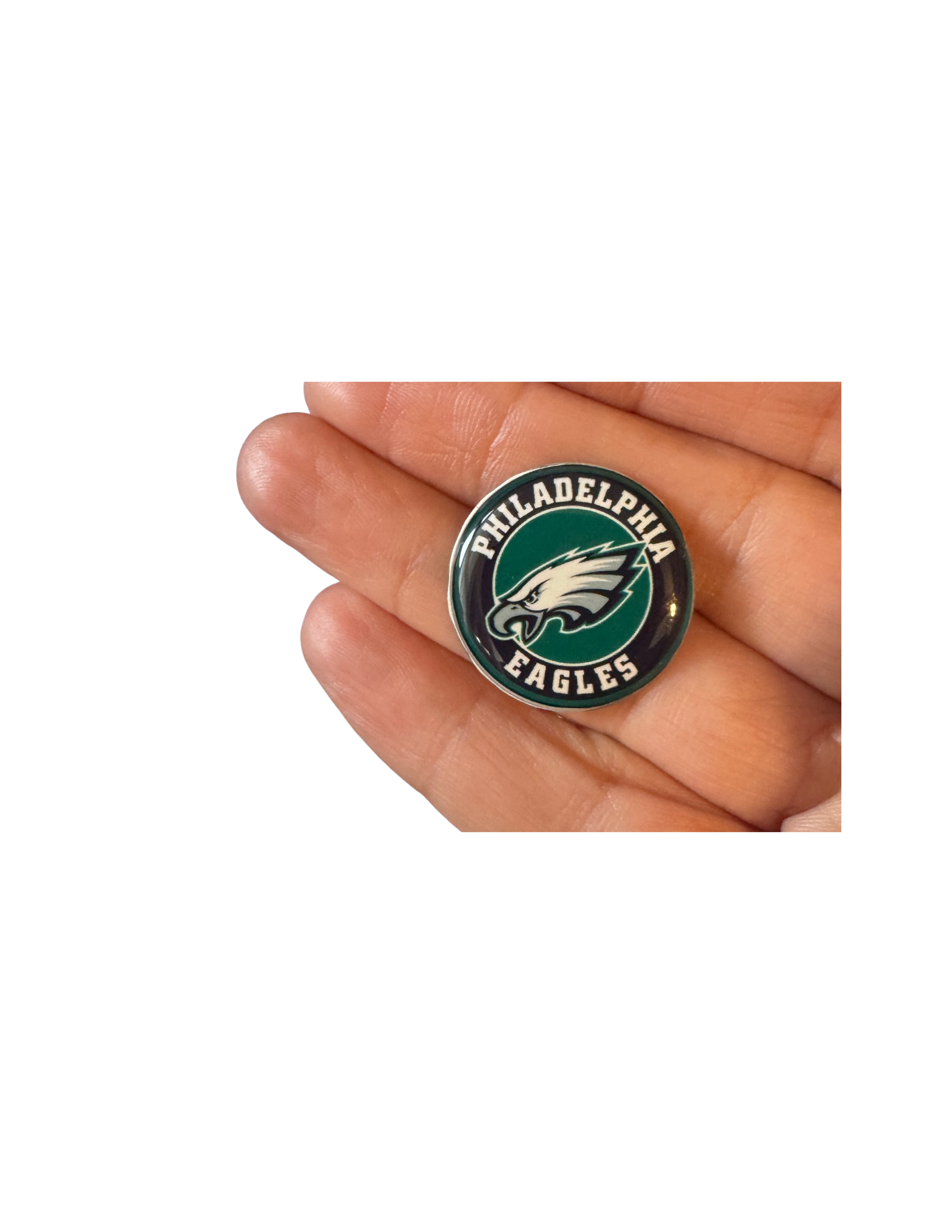Philadelphia Eagles-Inspired Magnetic Golf Ball Marker | Handmade Golf Gift for Eagles Football Fans