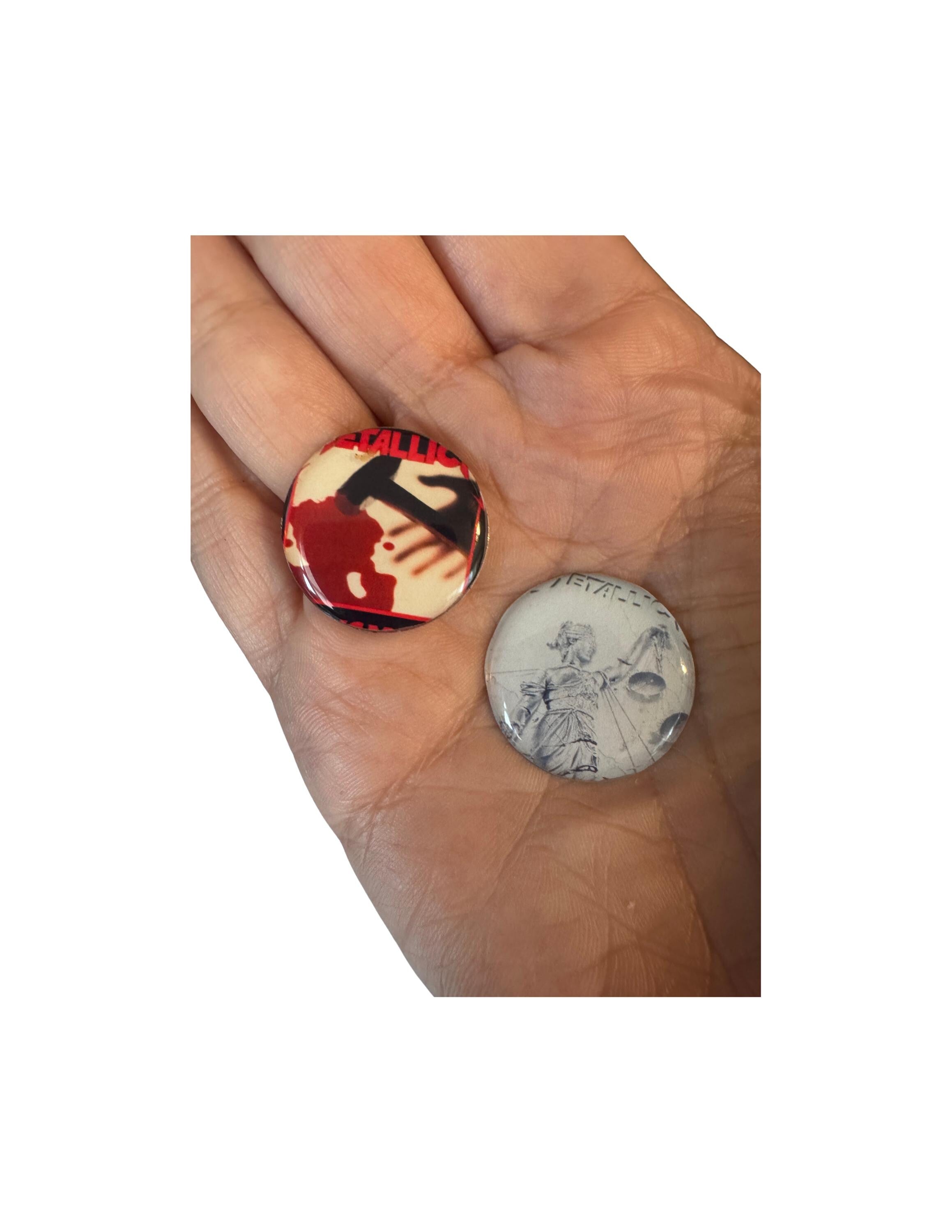 Metallica Golf Ball Marker Magnetic Golf Accessory Unique Music Fan and Golfer Gift