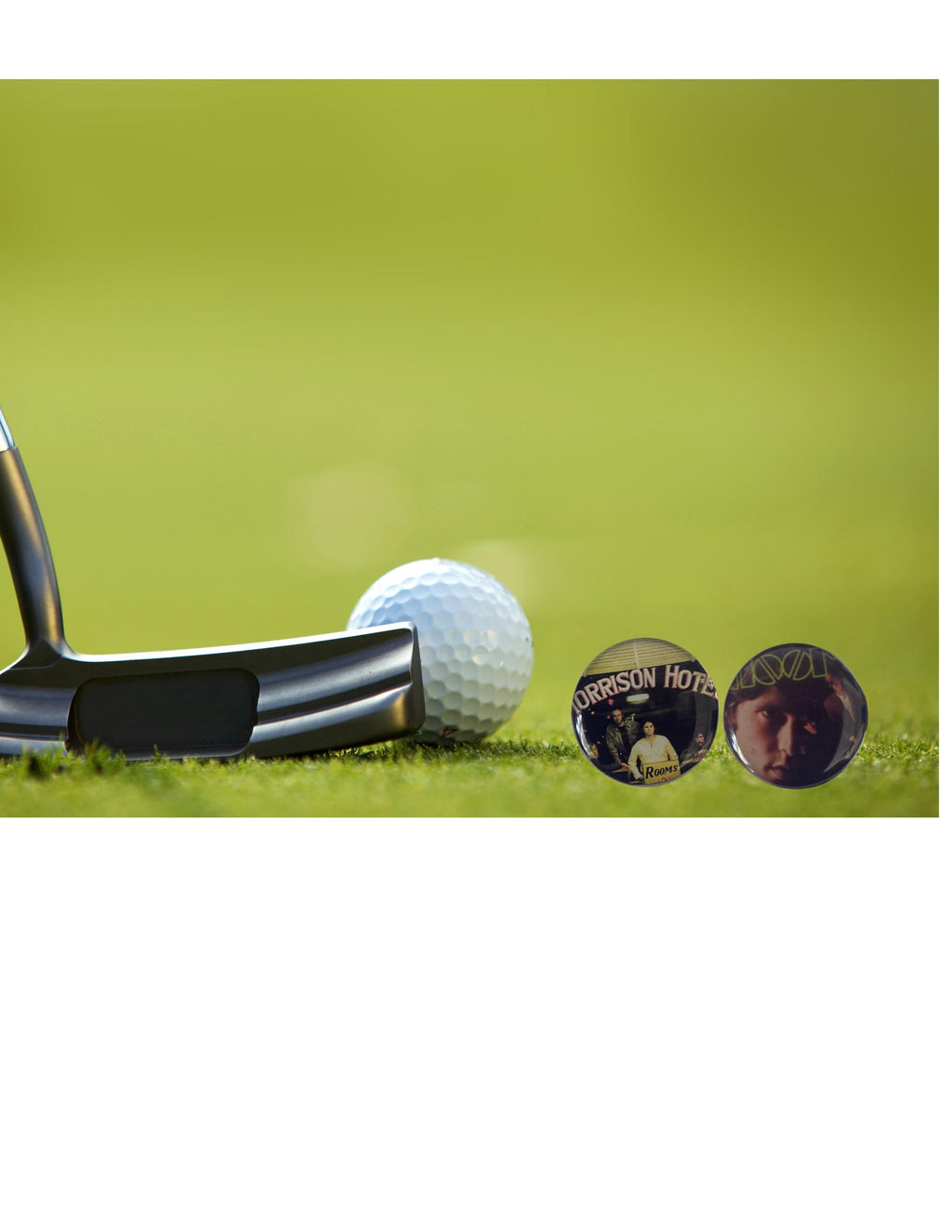 The Doors Golf Ball Marker Magnetic Golf Accessory Unique Music Fan and Golfer Gift