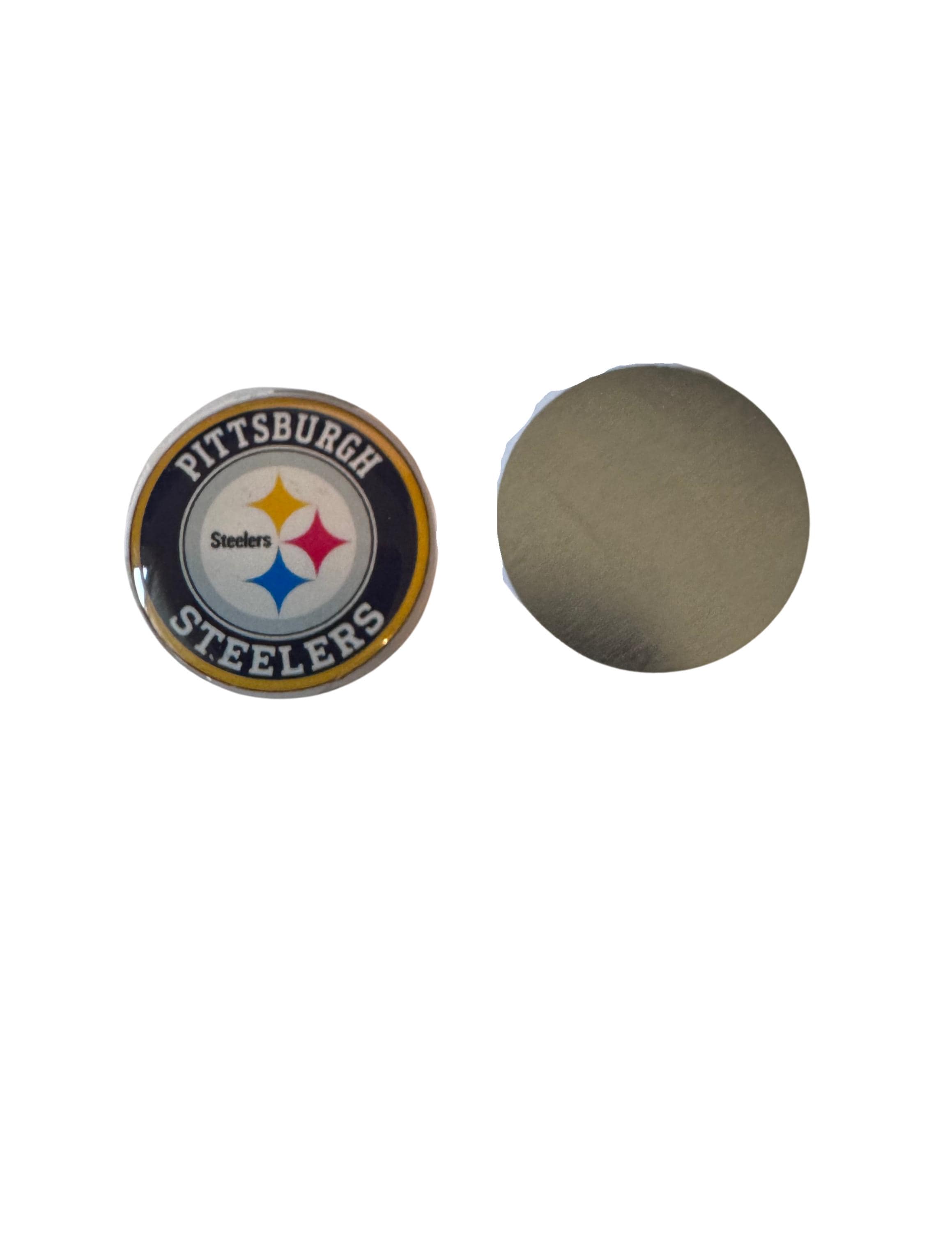 Pittsburgh Steelers Golf Ball Marker, Magnetic Accessory, Football Fan Golfer Gift