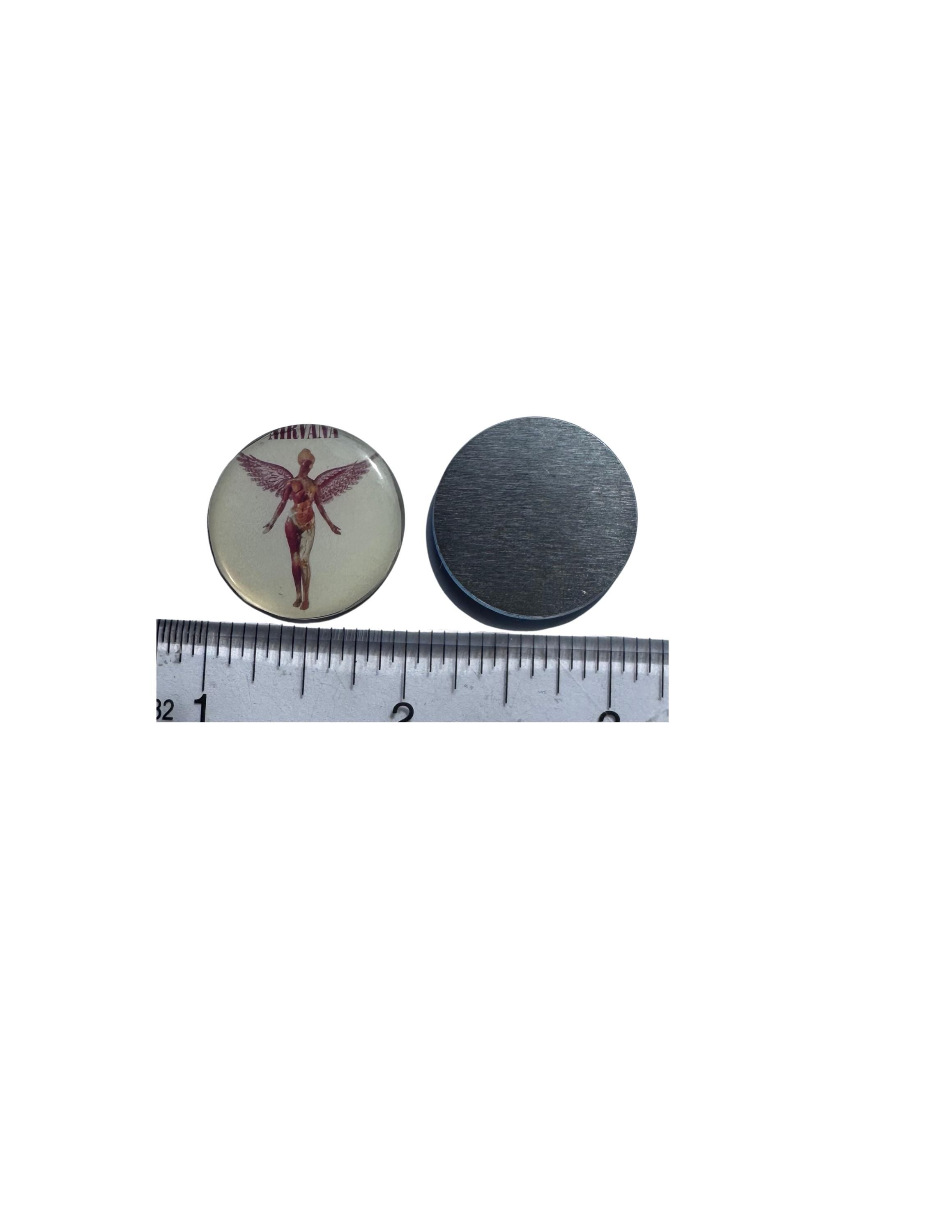 Nirvana Golf Ball Marker Magnetic Golf Accessory Unique Music Fan and Golfer Gift