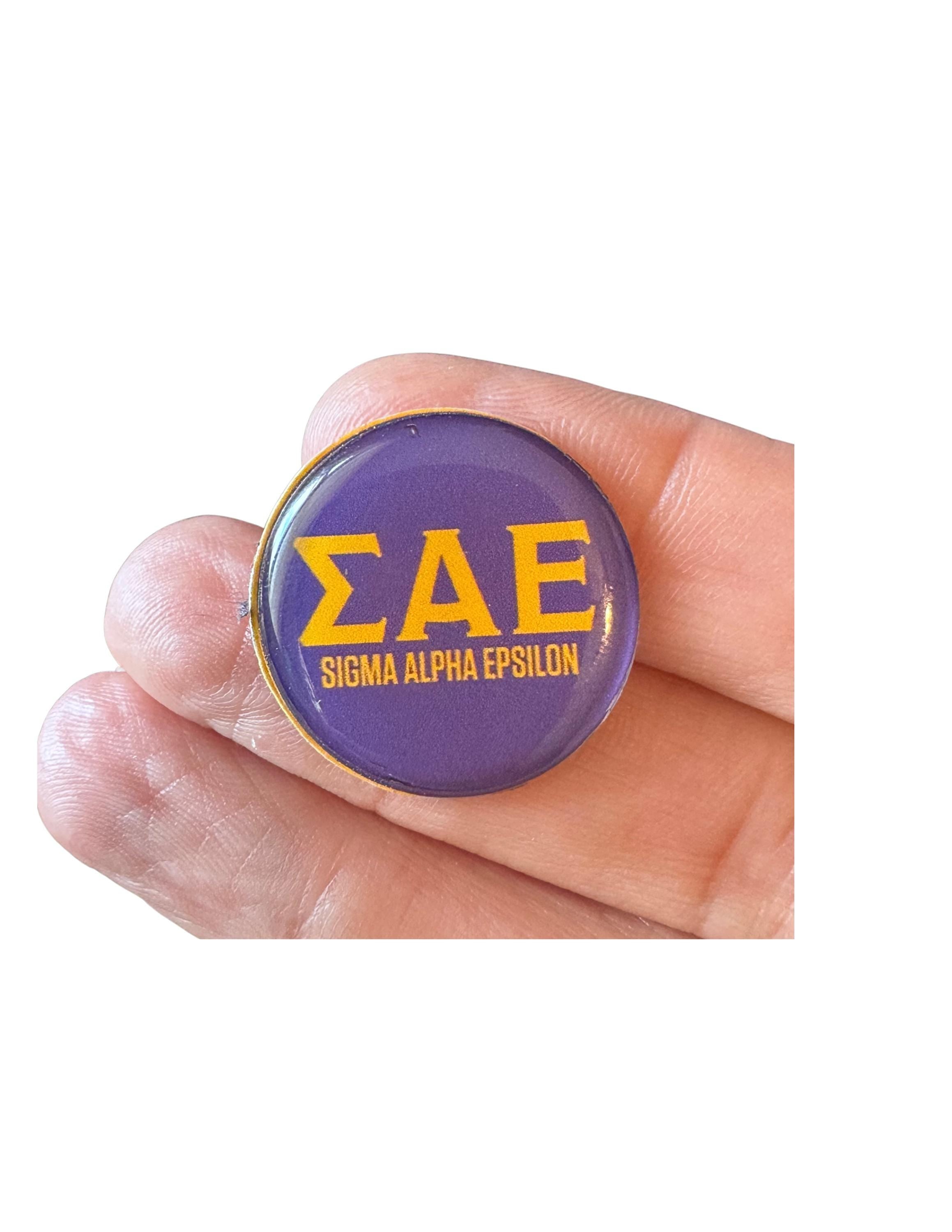 Sigma Alpha Epsilon ΣΑΕ Golf Ball Marker Magnetic Golf Accessory Unique Fraternity Gift