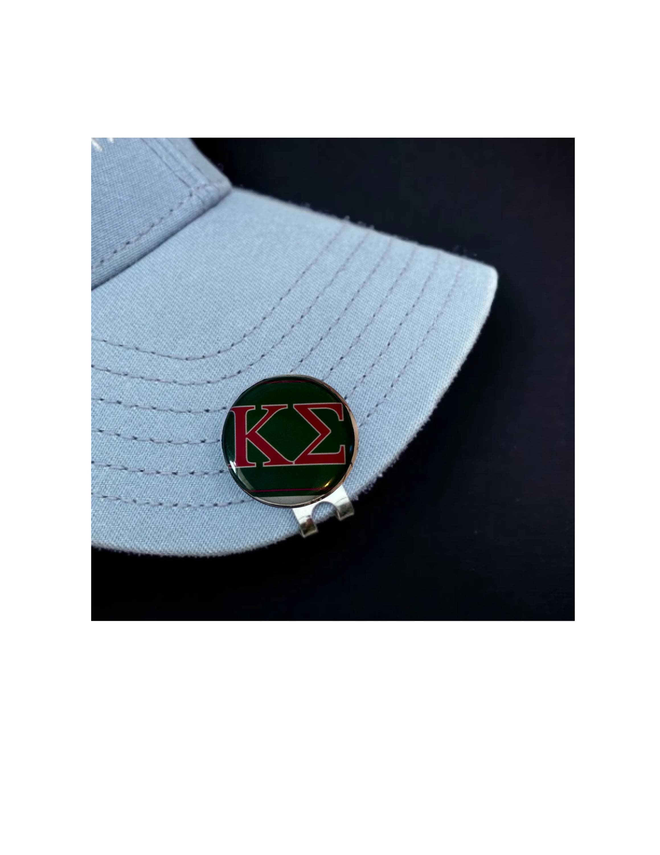 Kappa Sigma Golf Ball Marker Magnetic Golf Accessory Unique Fraternity Gift