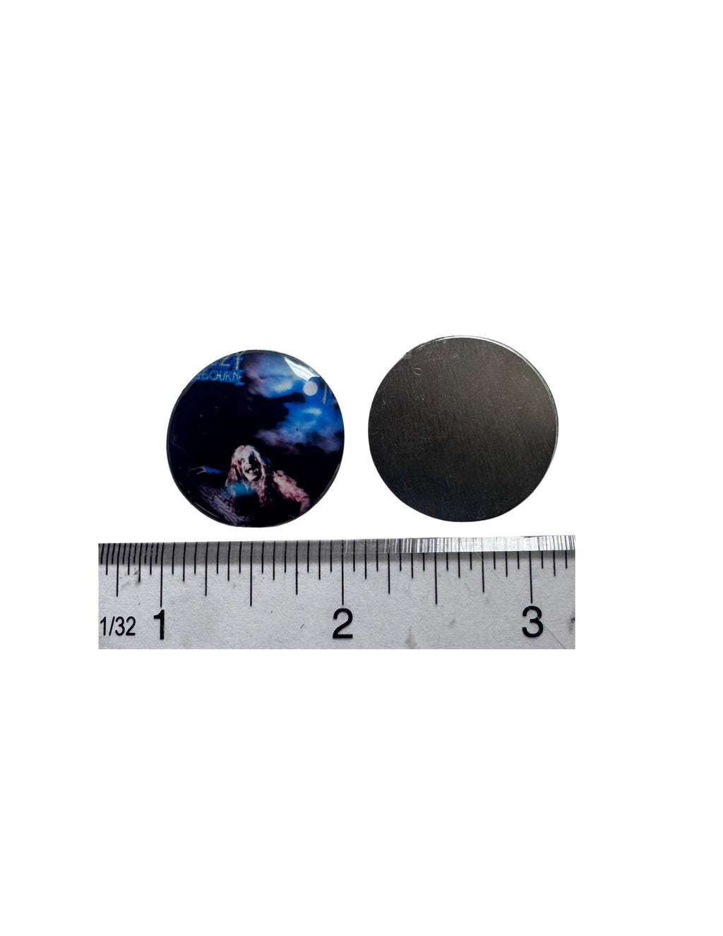Ozzy Osbourne Golf Ball Marker Magnetic Golf Accessory Unique Music Fan and Golfer Gift