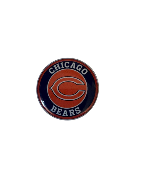 Chicago Bears Golf Ball Marker, Magnetic Accessory, Football Fan Golfer Gift
